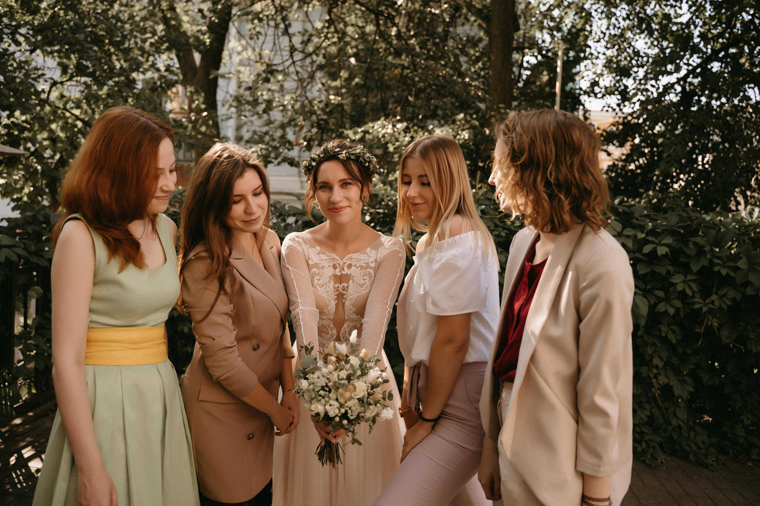 Люба и Миша (утро, прогулка, ЗАГС). Фотограф Наталья Шелест