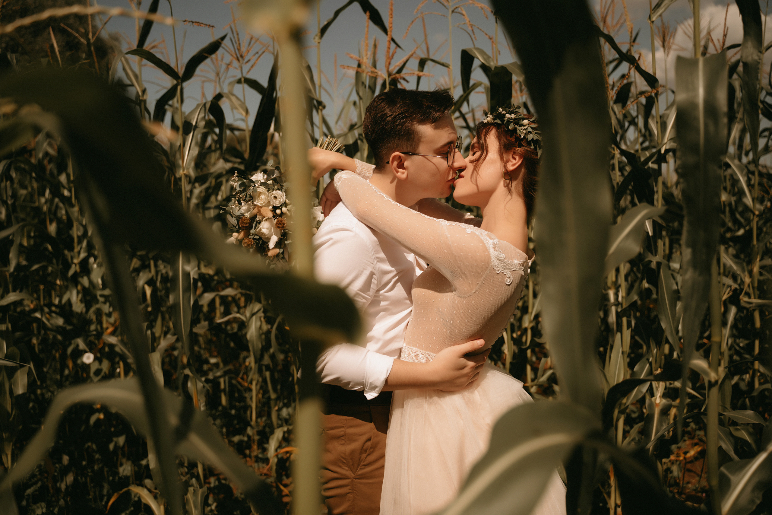 Люба и Миша (утро, прогулка, ЗАГС). Фотограф Наталья Шелест