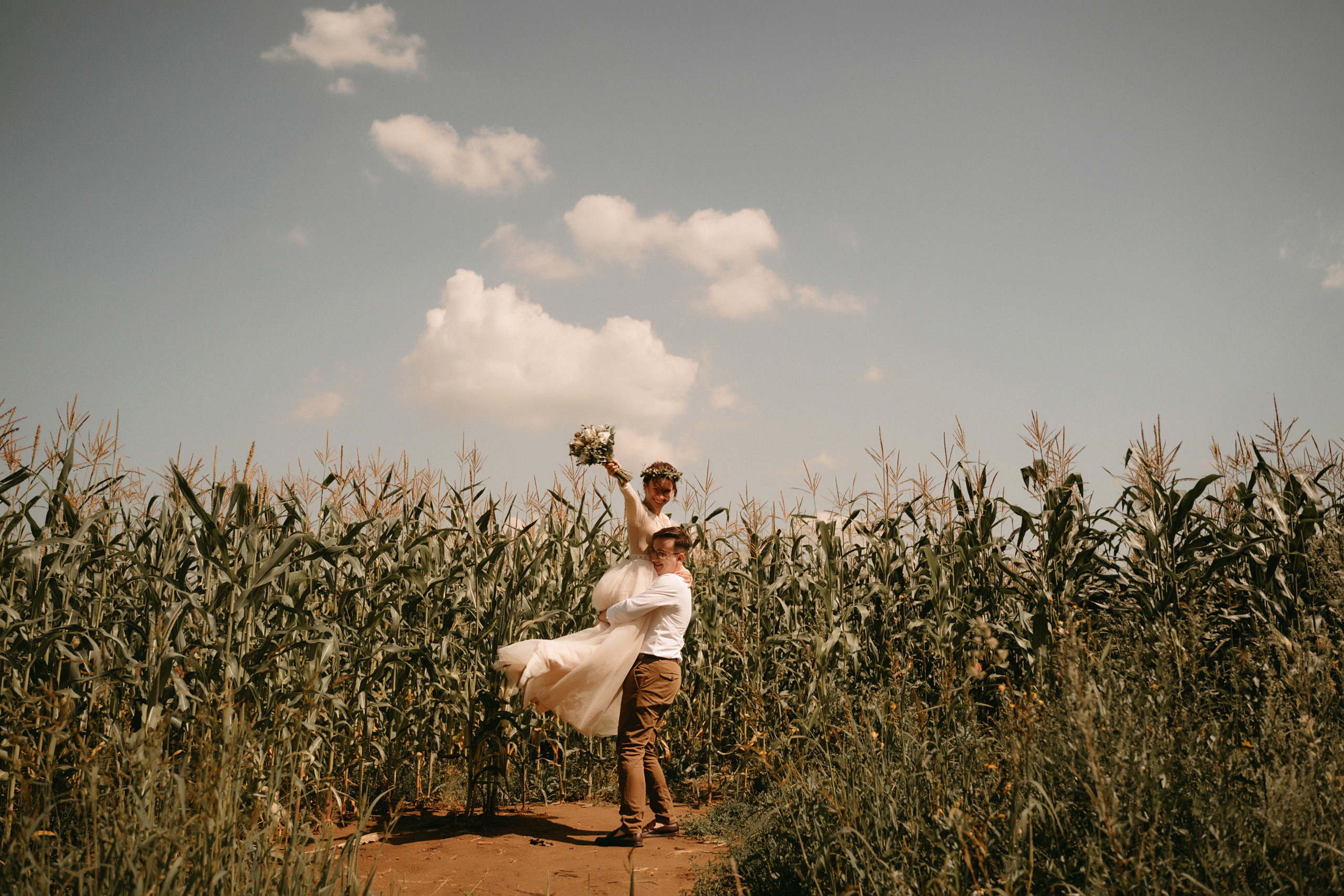 Люба и Миша (утро, прогулка, ЗАГС). Фотограф Наталья Шелест