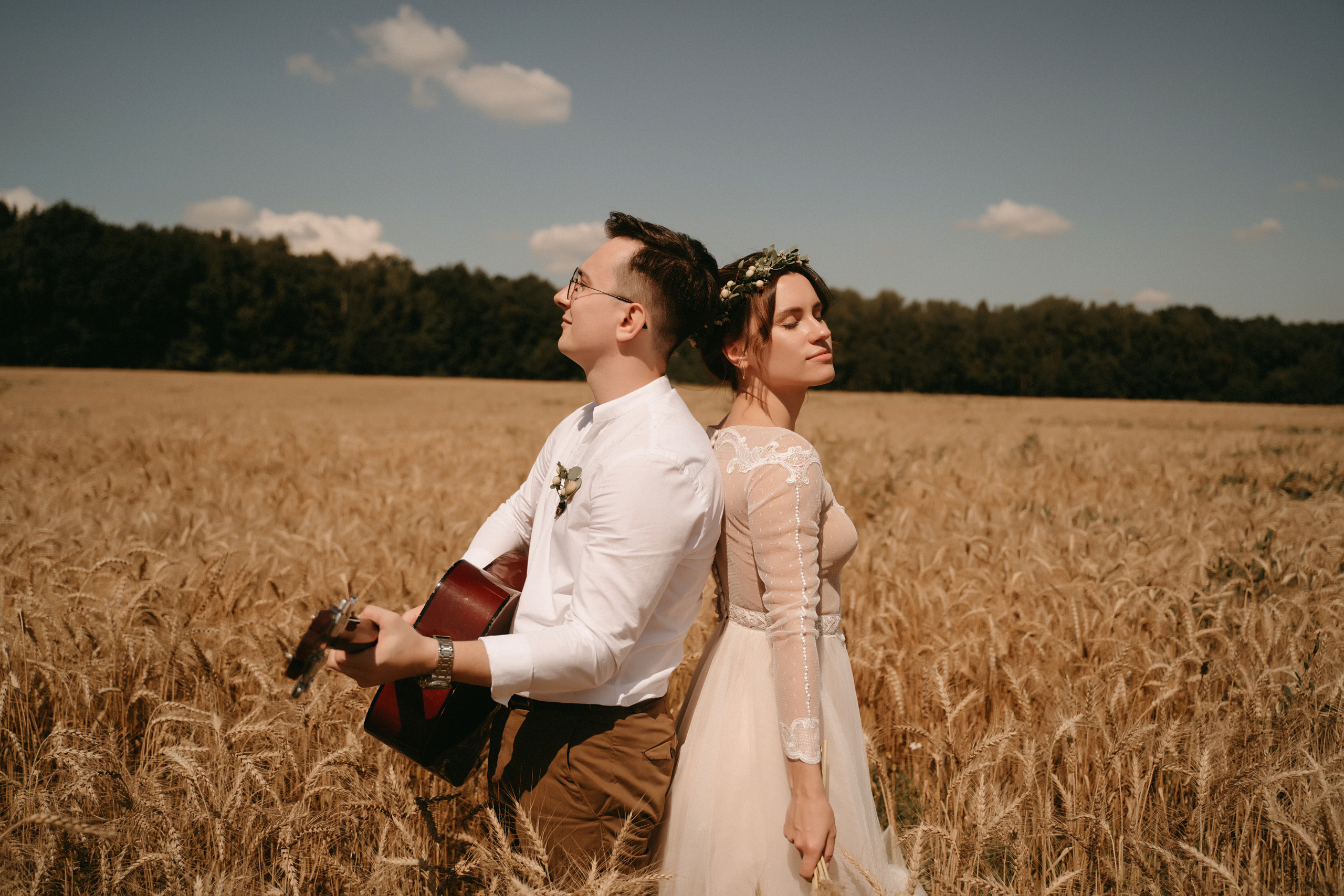 Люба и Миша (утро, прогулка, ЗАГС). Фотограф Наталья Шелест