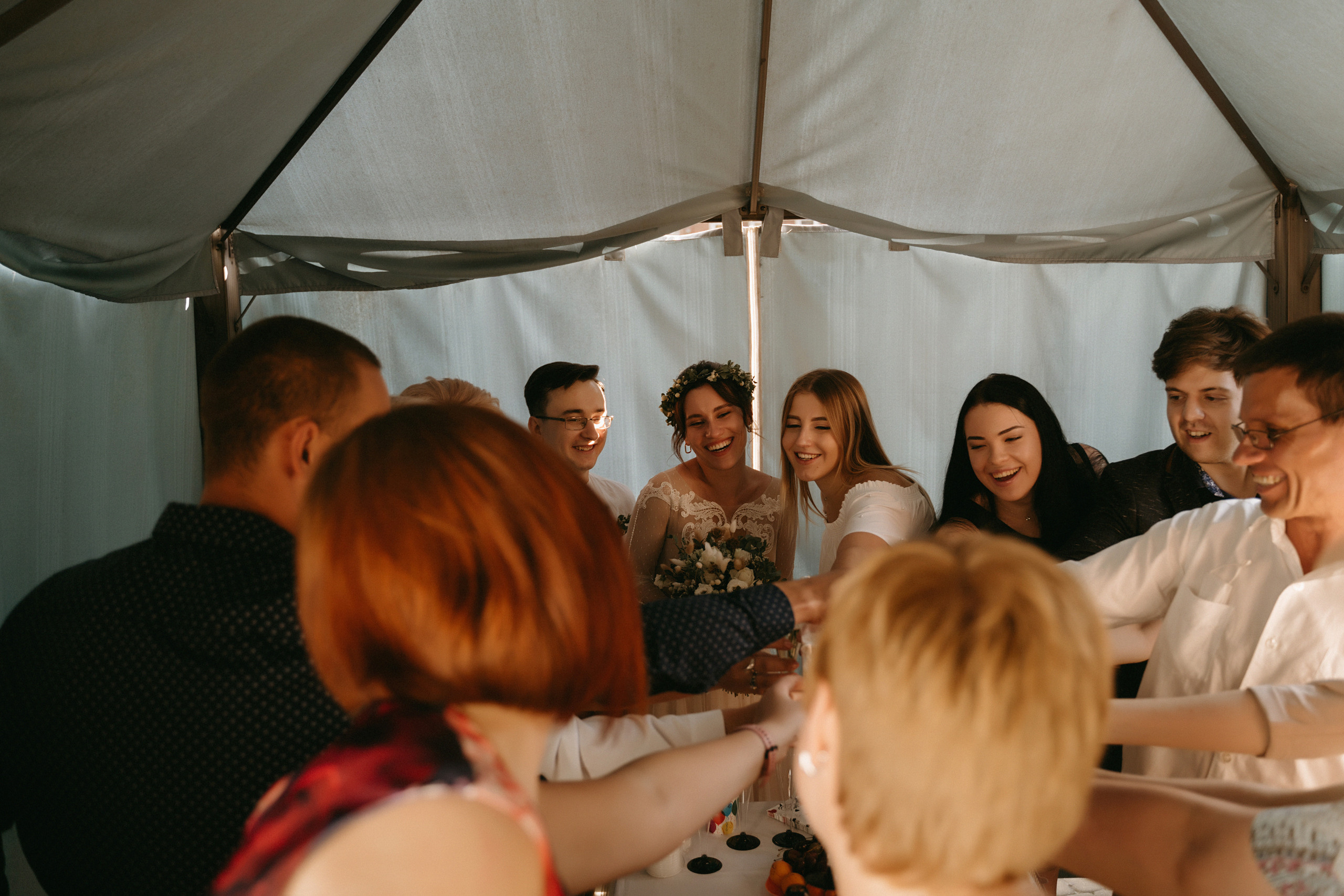 Люба и Миша (утро, прогулка, ЗАГС). Фотограф Наталья Шелест