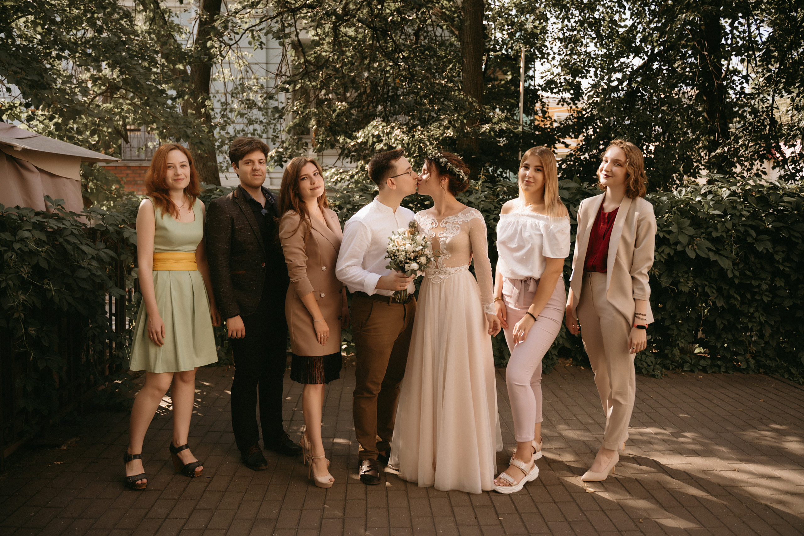 Люба и Миша (утро, прогулка, ЗАГС). Фотограф Наталья Шелест