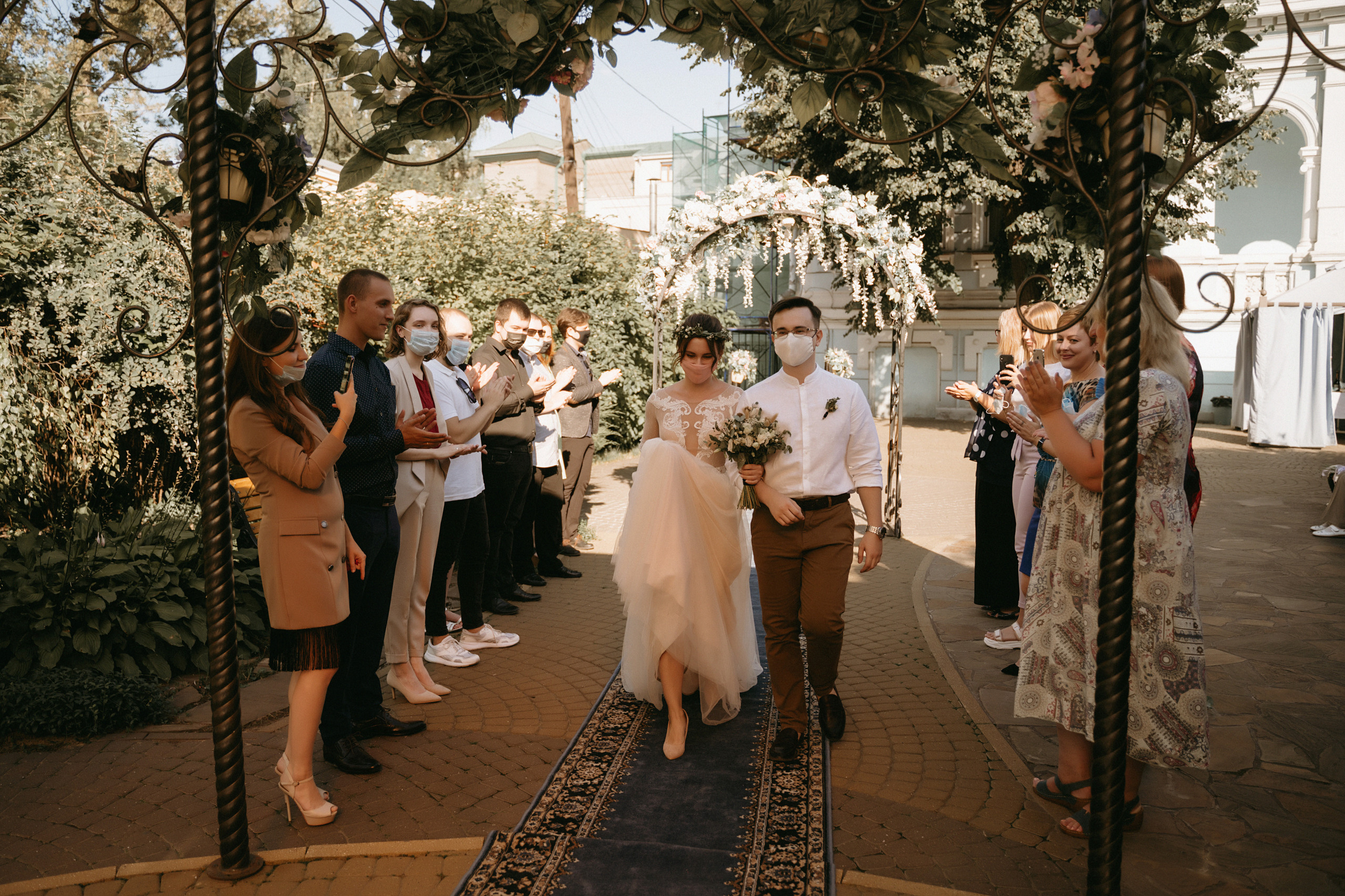 Люба и Миша (утро, прогулка, ЗАГС). Фотограф Наталья Шелест