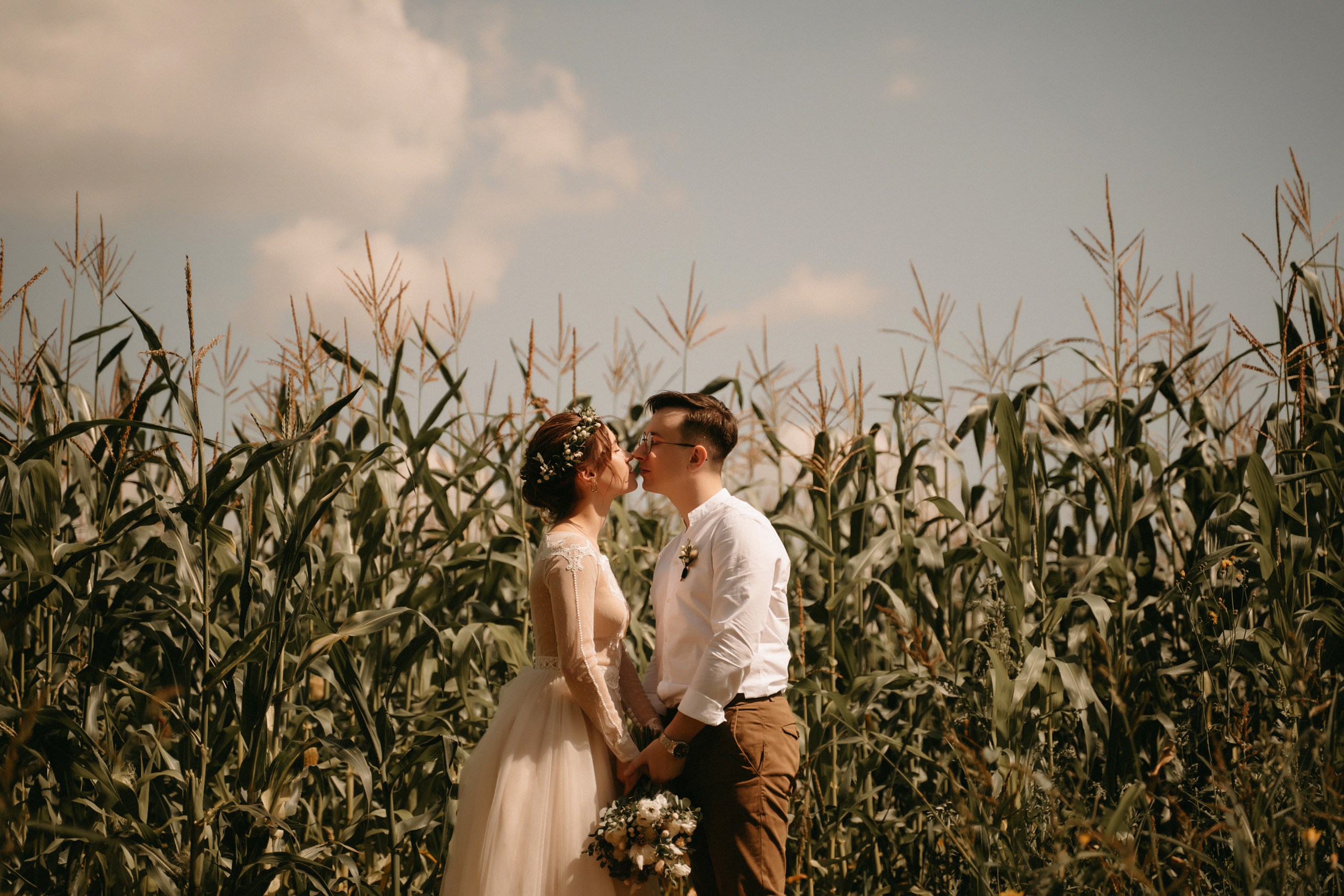 Люба и Миша (утро, прогулка, ЗАГС). Фотограф Наталья Шелест