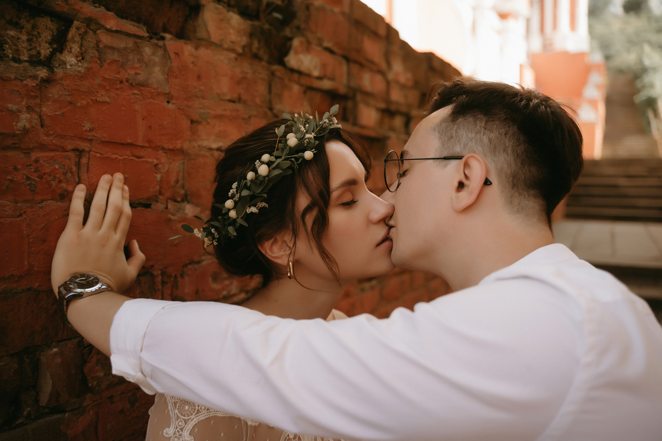 Люба и Миша (утро, прогулка, ЗАГС). Фотограф Наталья Шелест