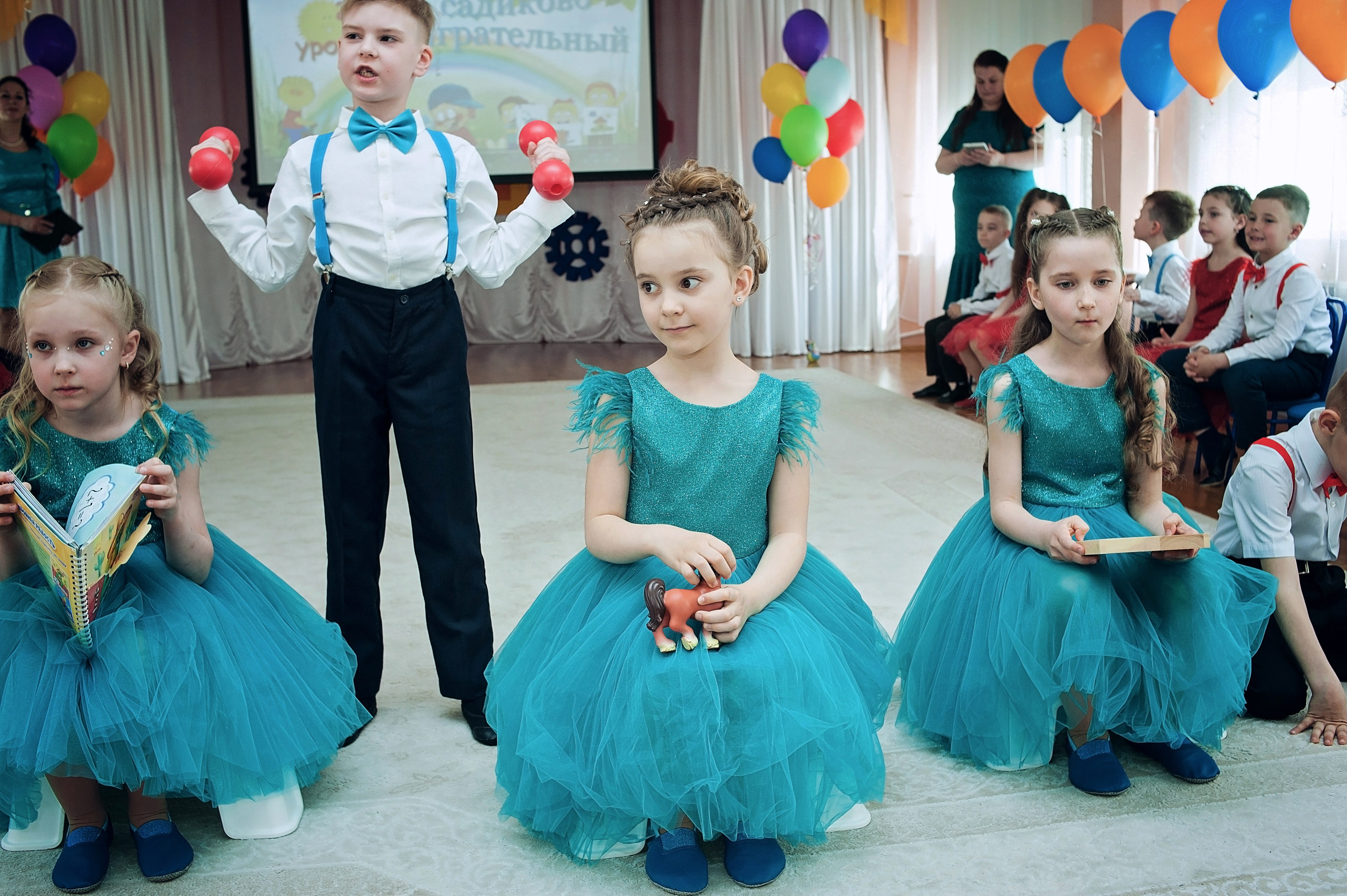 Выпускные в детском саду. Фотограф Санкт-Петербург