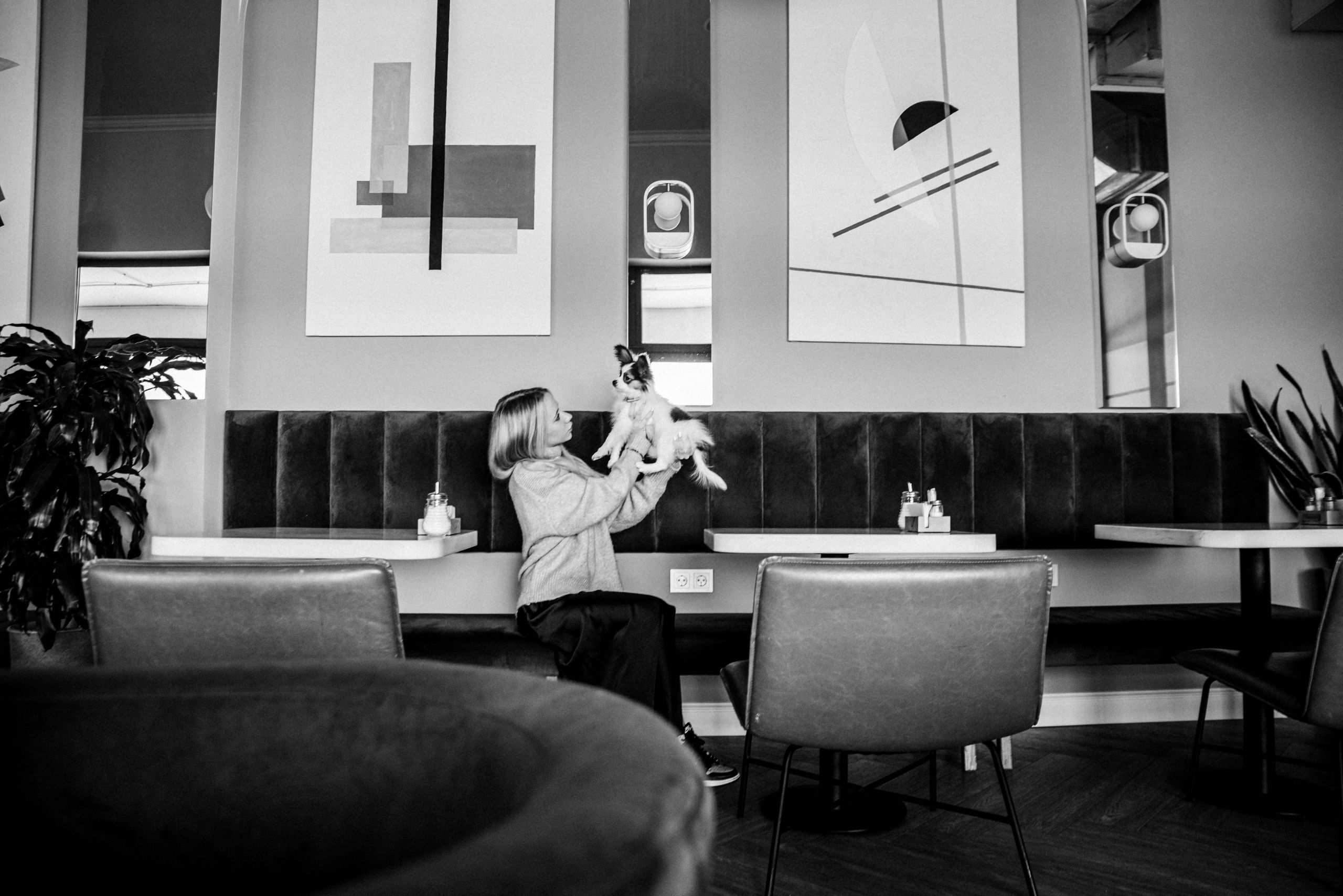 Настя, Света и Папийон Луней. Главная