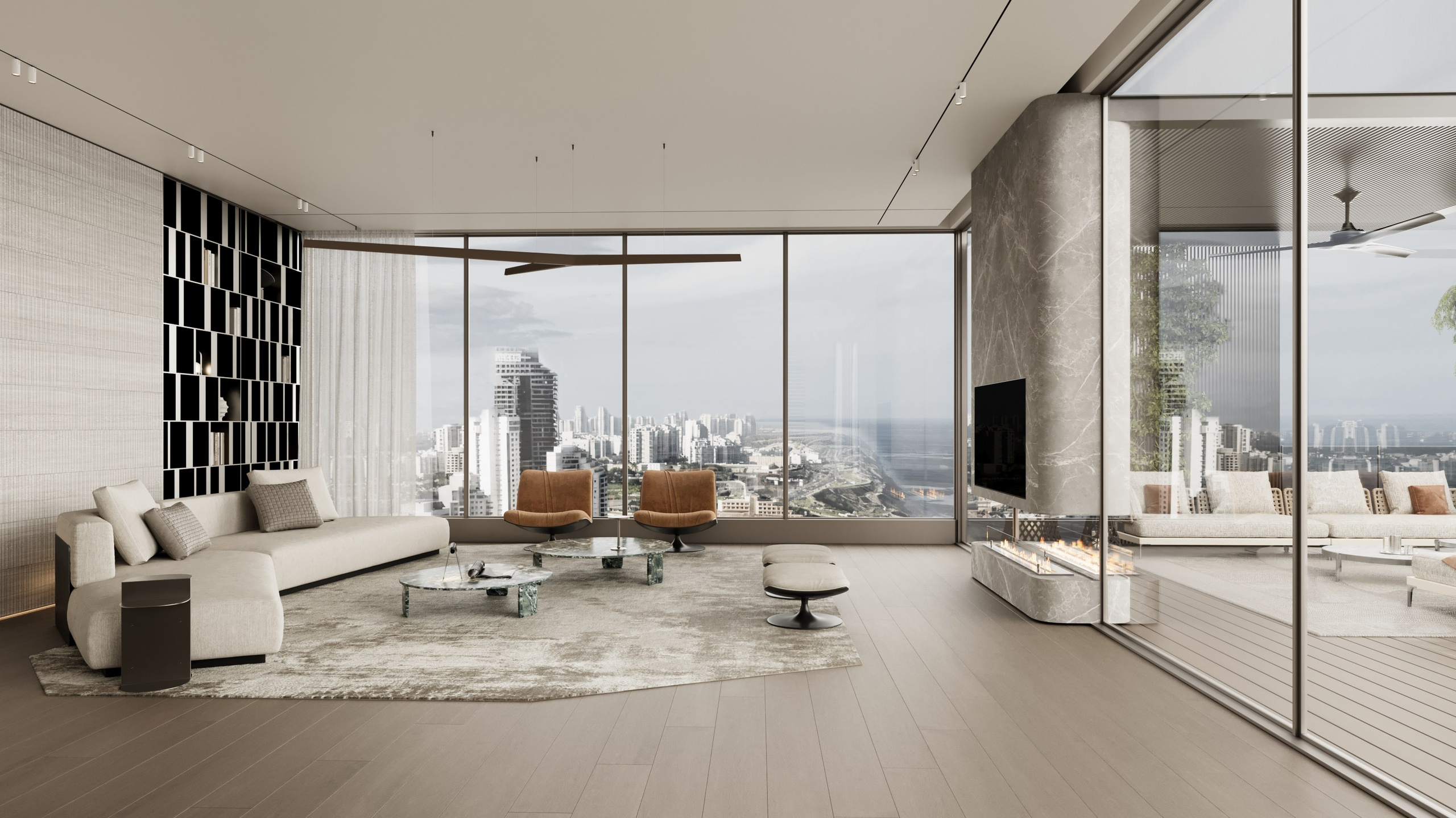 Horizon Terrace Residence. Denis Konarev | Architectural Visualization Studio