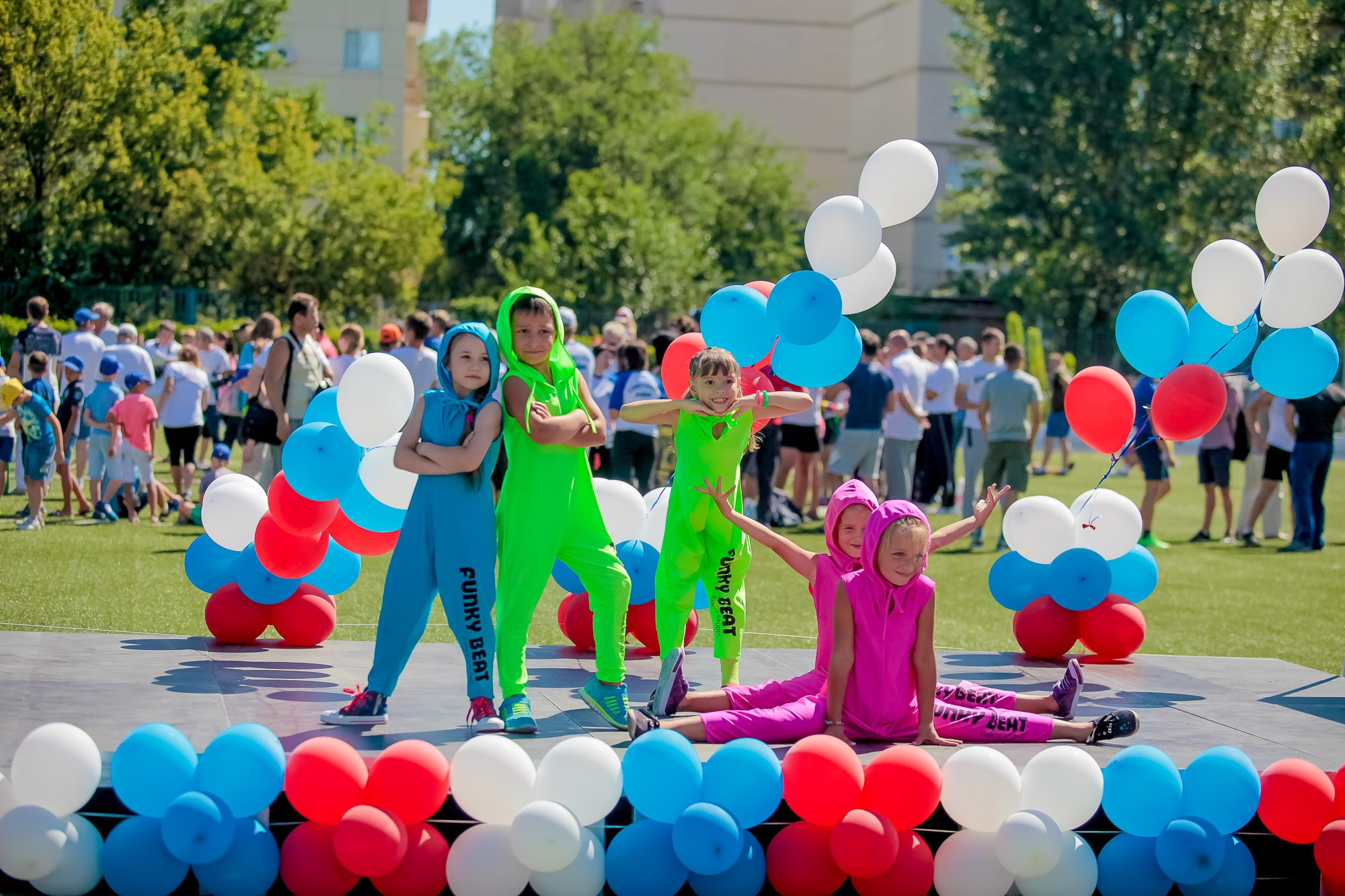 День Физкульт. Максим Матвийченко и Виктория Басова профессионалы своего дела