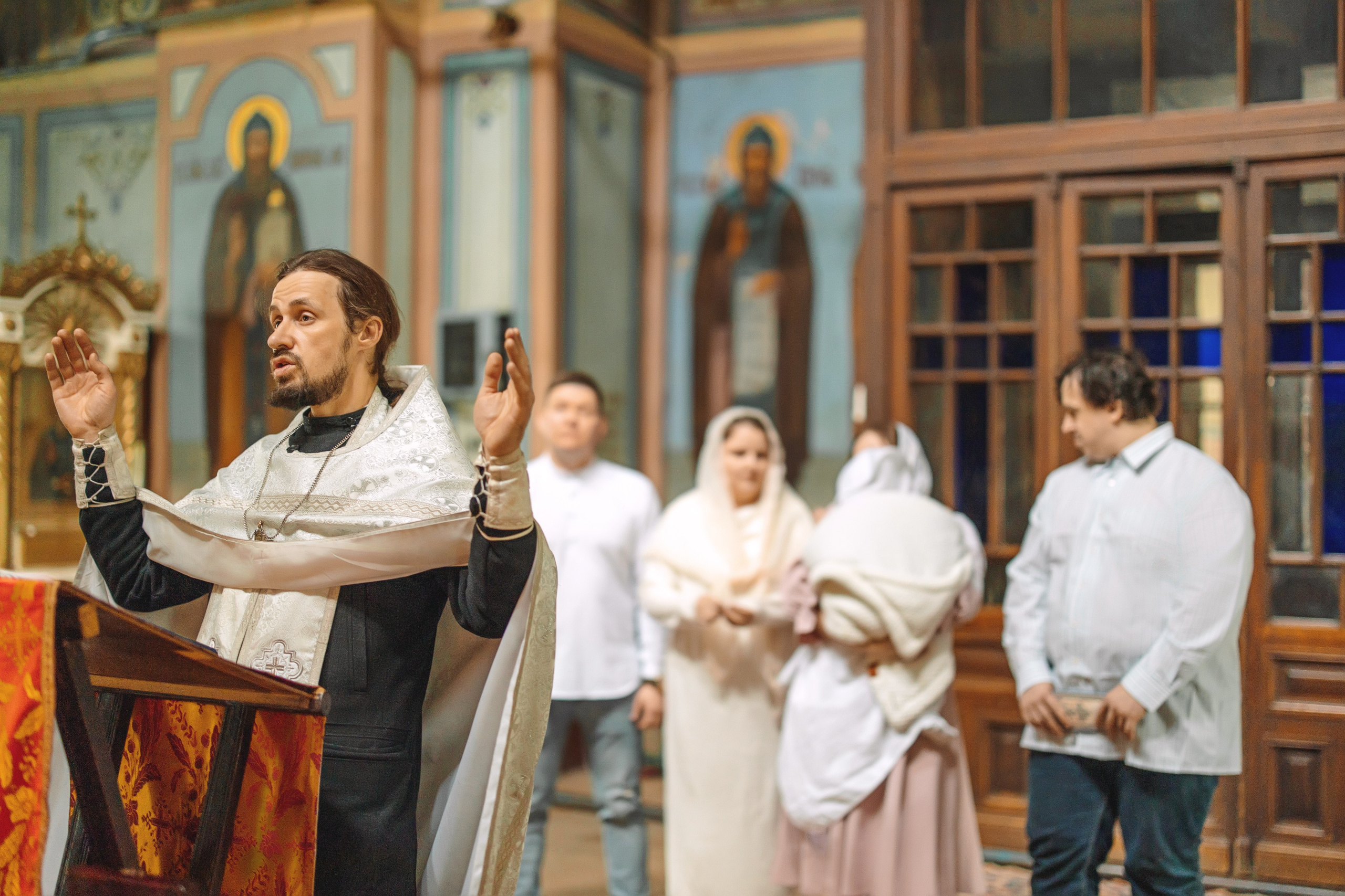 Крещение Евы. Александр Антонов. Профессиональный свадебный, репортажный фотограф в Москве, Подольске. Фото+Видео на любой праздник