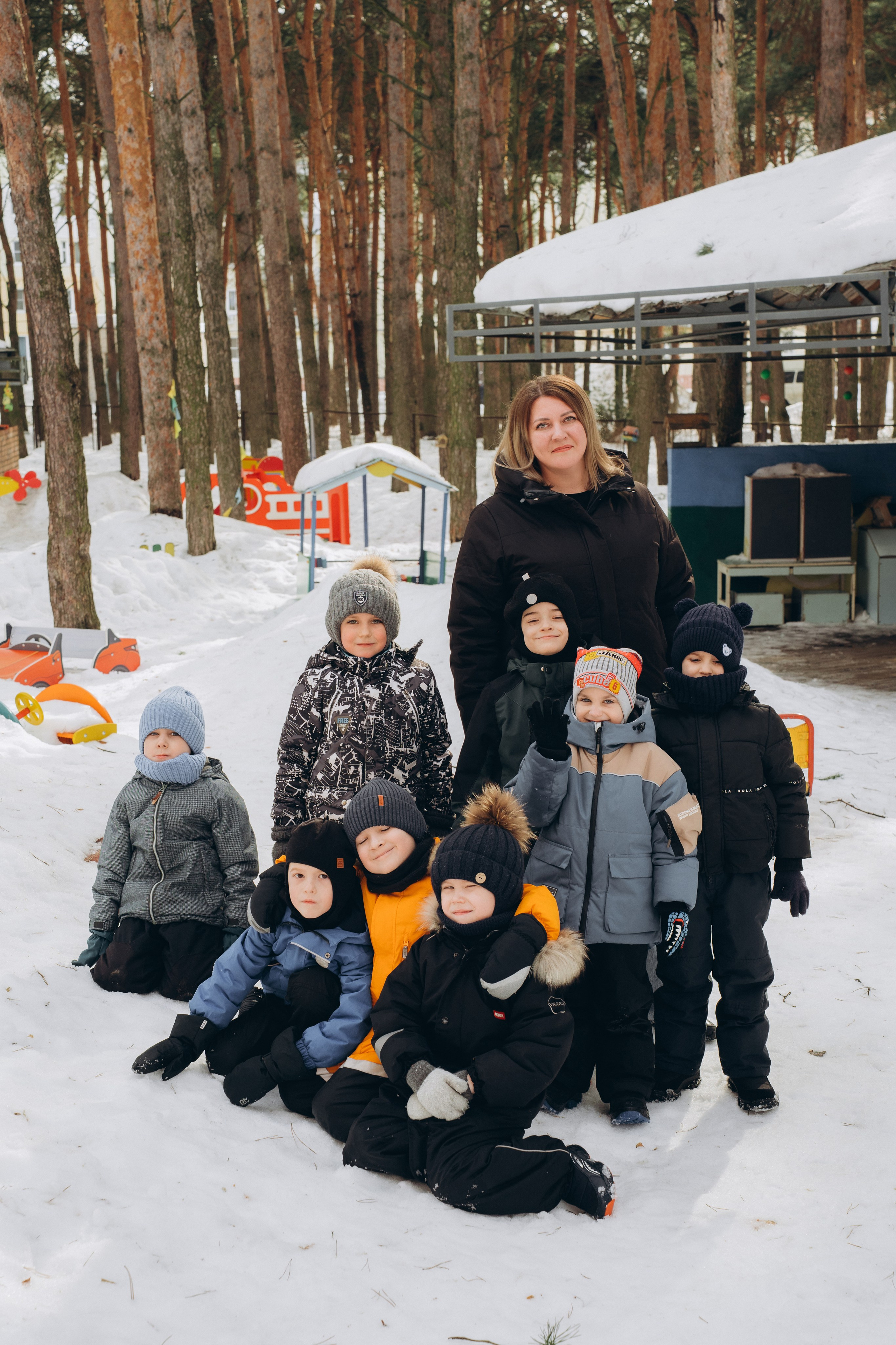 Репортаж в саду. Семейный фотограф • Домашние съемки в Нижнем Новгороде