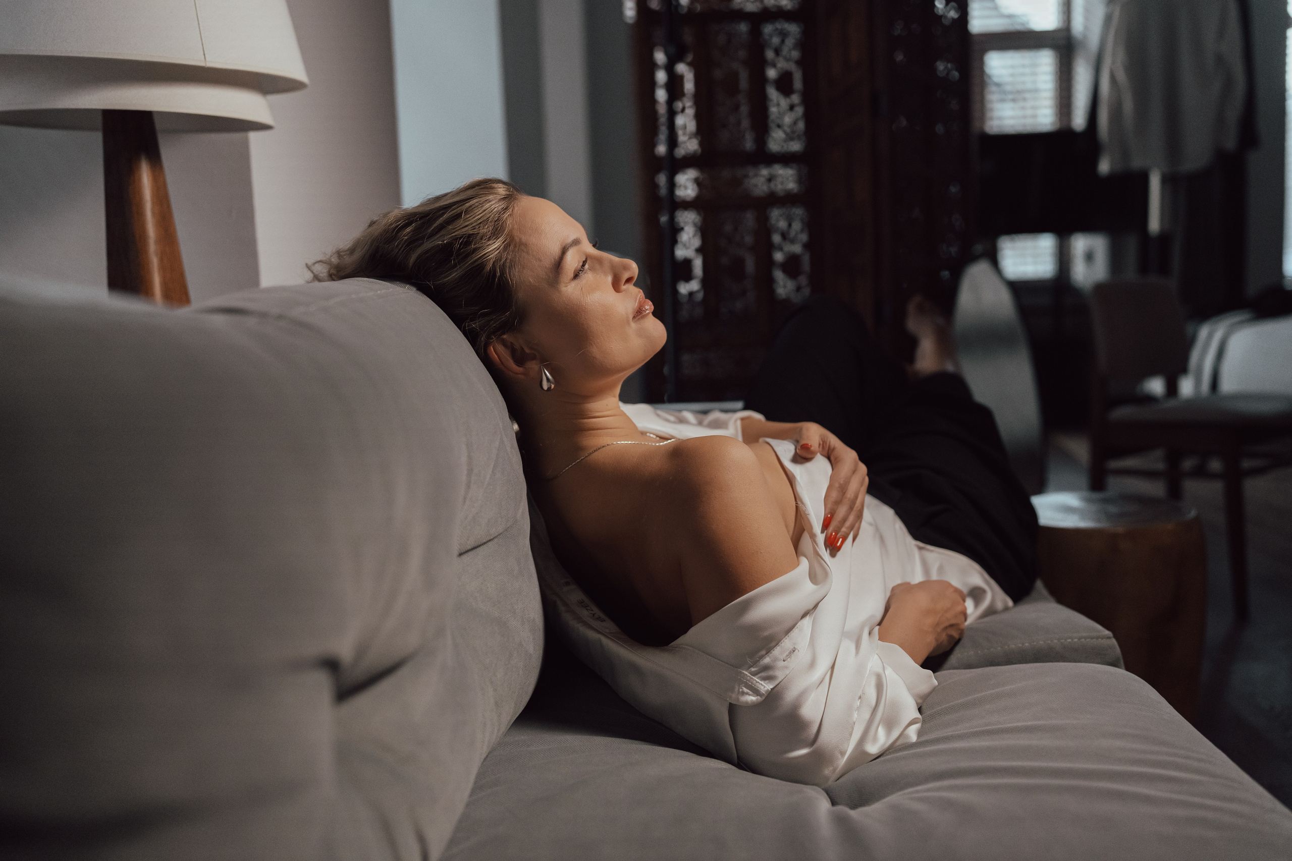 Женская портретная фотосессия. Портретный и Ню фотограф Санкт-Петербург и Москва Коробка Анна