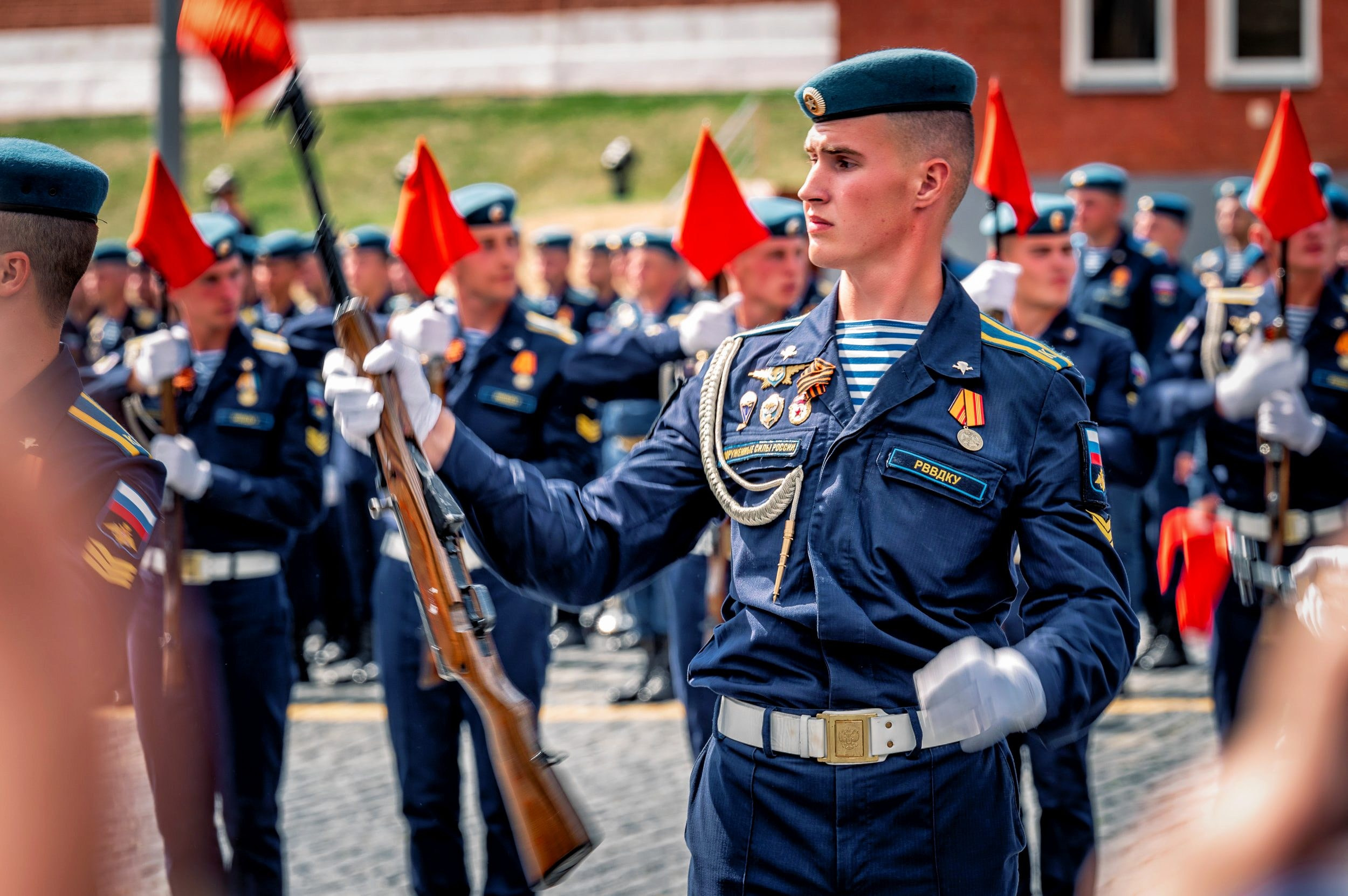 День ВДВ в Москве. Бизнес фотограф в Москве Алексей Кознев