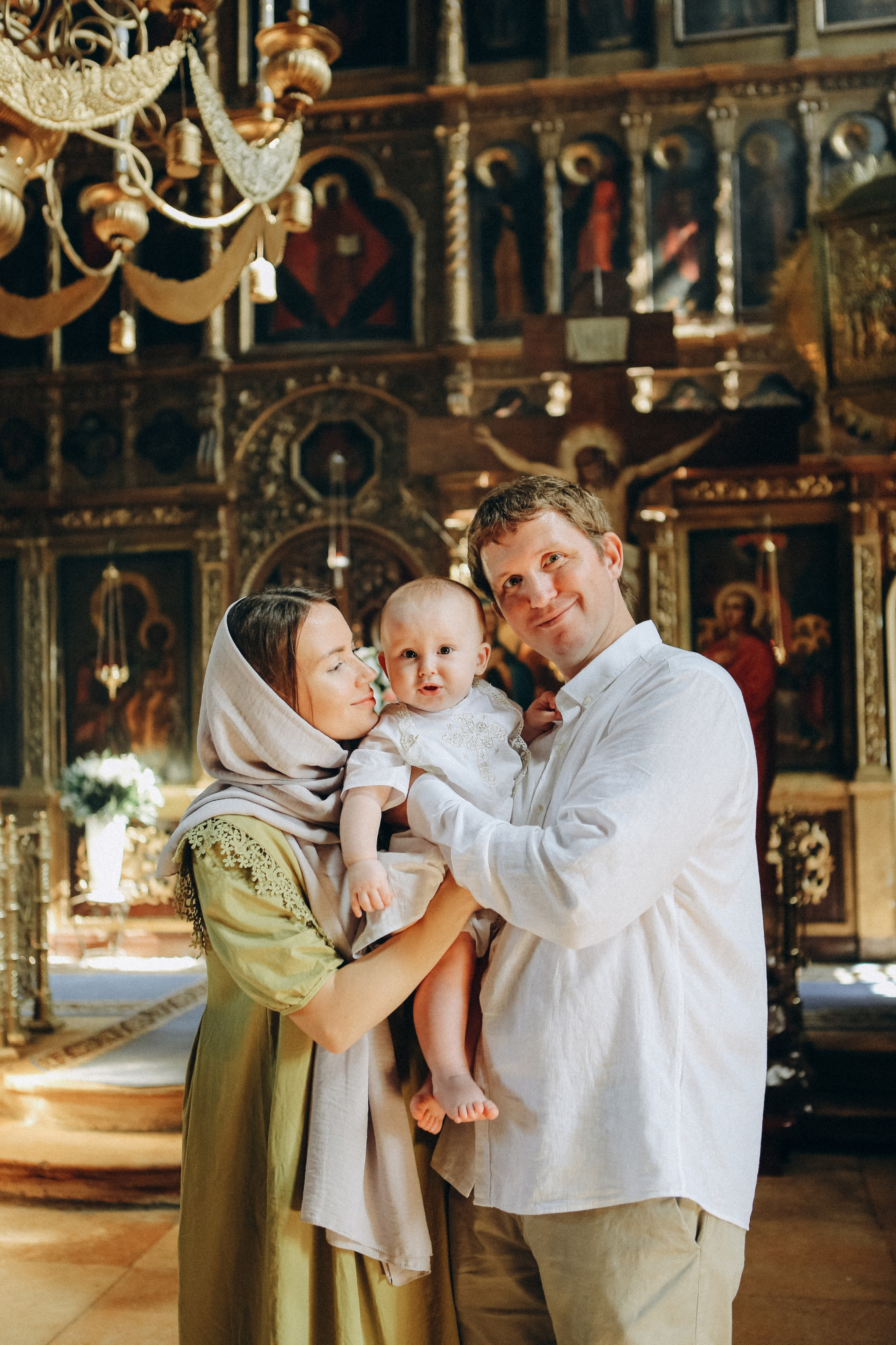 Крещение Ивана. Фотограф Анастасия Кувшинова Москва