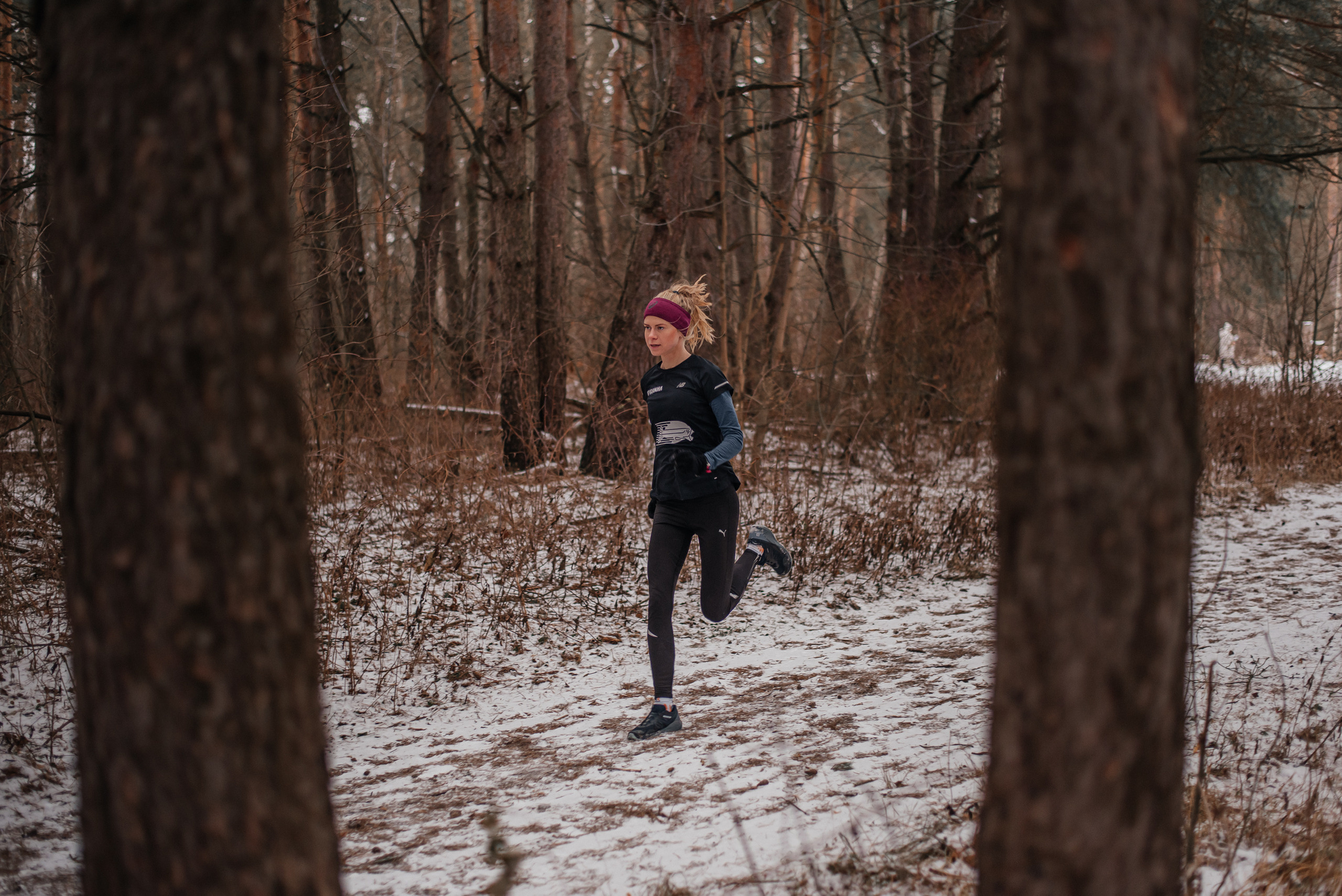 Как мы бегаем зимой?. Фотограф Москва