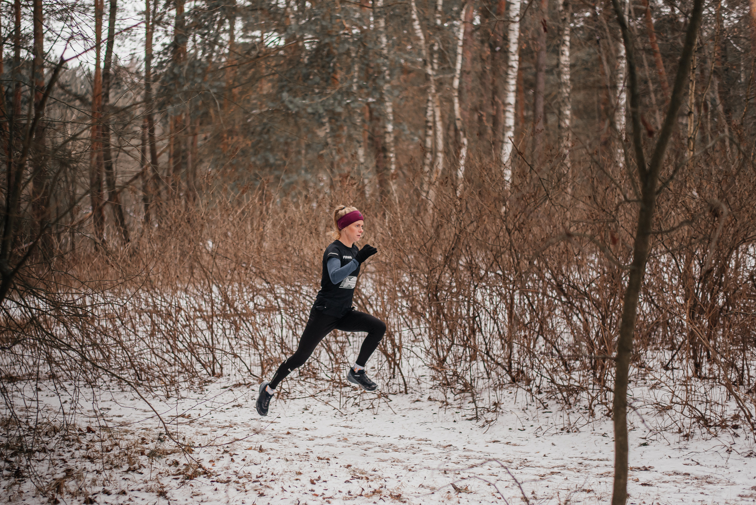Как мы бегаем зимой?. Фотограф Москва
