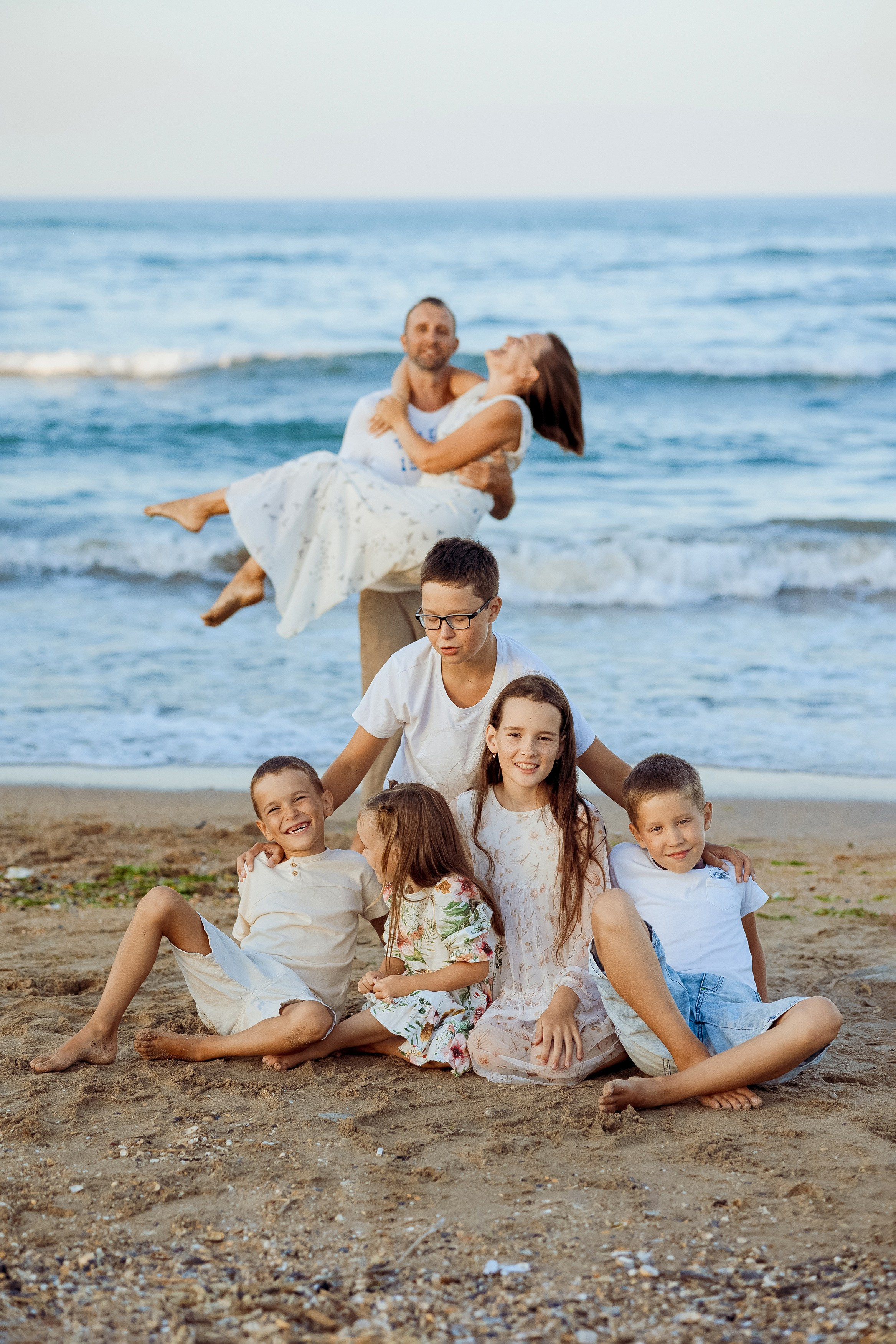 Юлия с семьёй. Свадебный и семейный фотограф в Каспийске Алёна Нурмагомедова