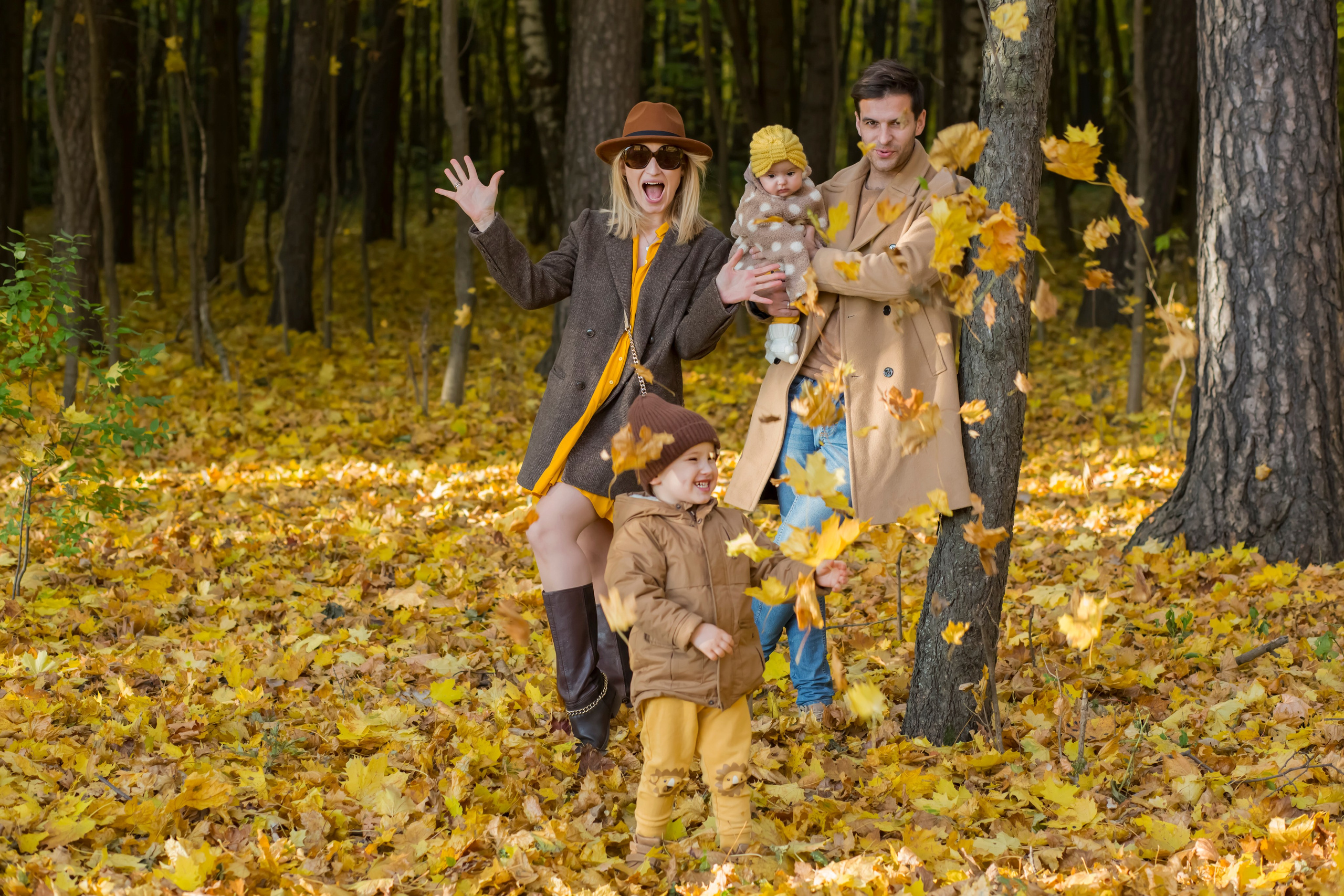 Осенние истории. Семейный и детский фотограф в Москве и МО — Александра