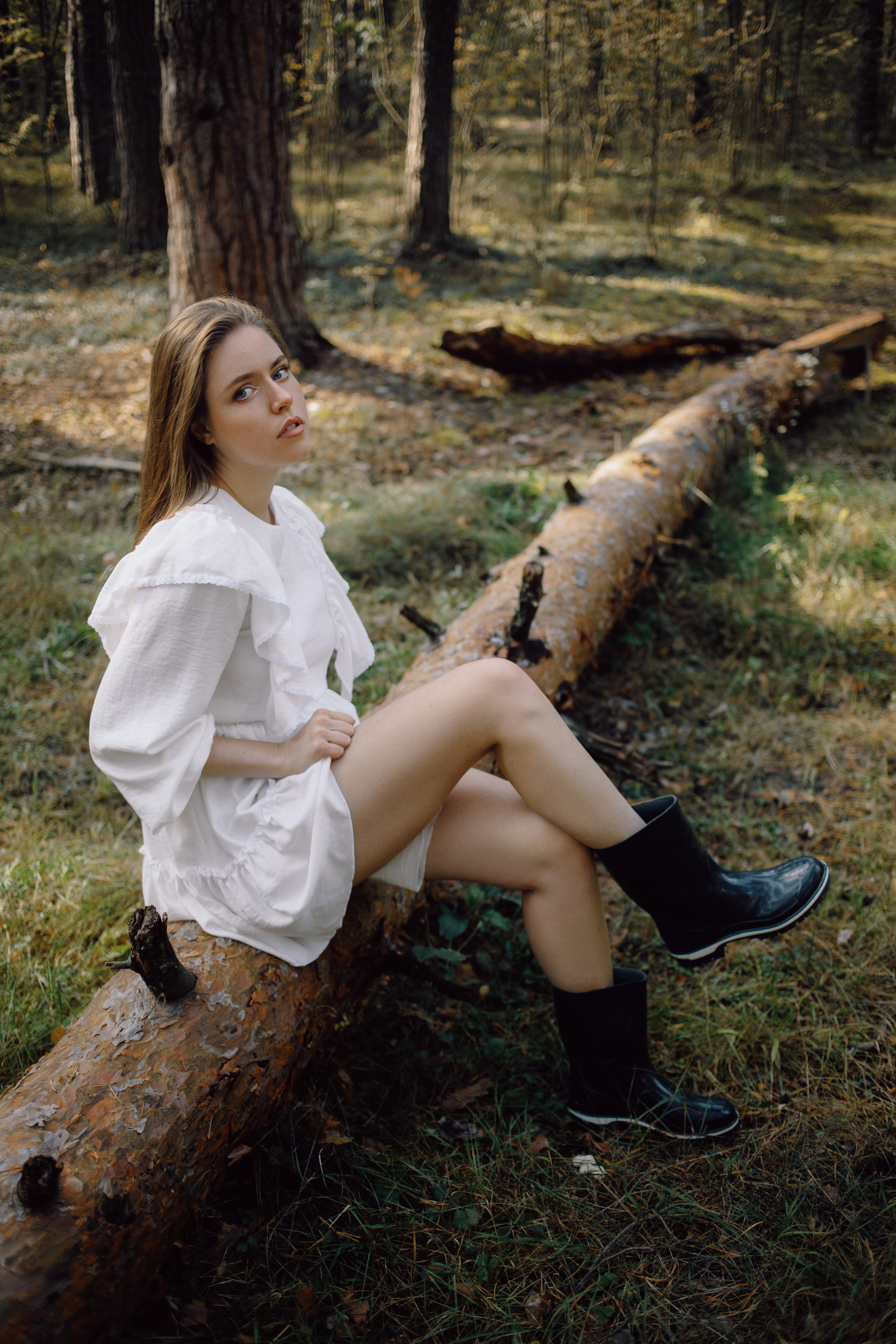 Фотосессия для девушки осенью. Портретный фотограф Антон Зуев в Нижнем Новгороде