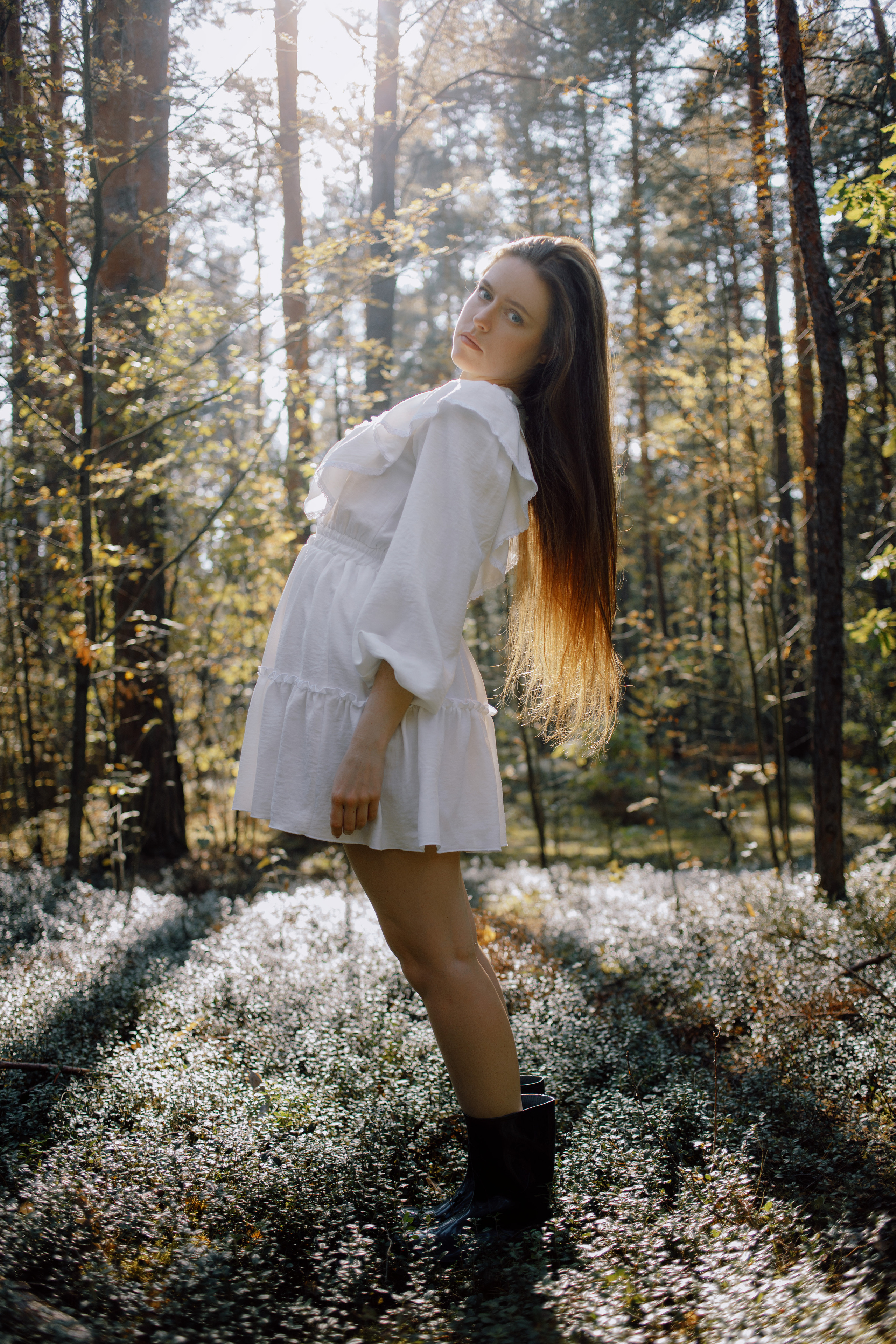 Фотосессия для девушки осенью. Портретный фотограф Антон Зуев в Нижнем Новгороде