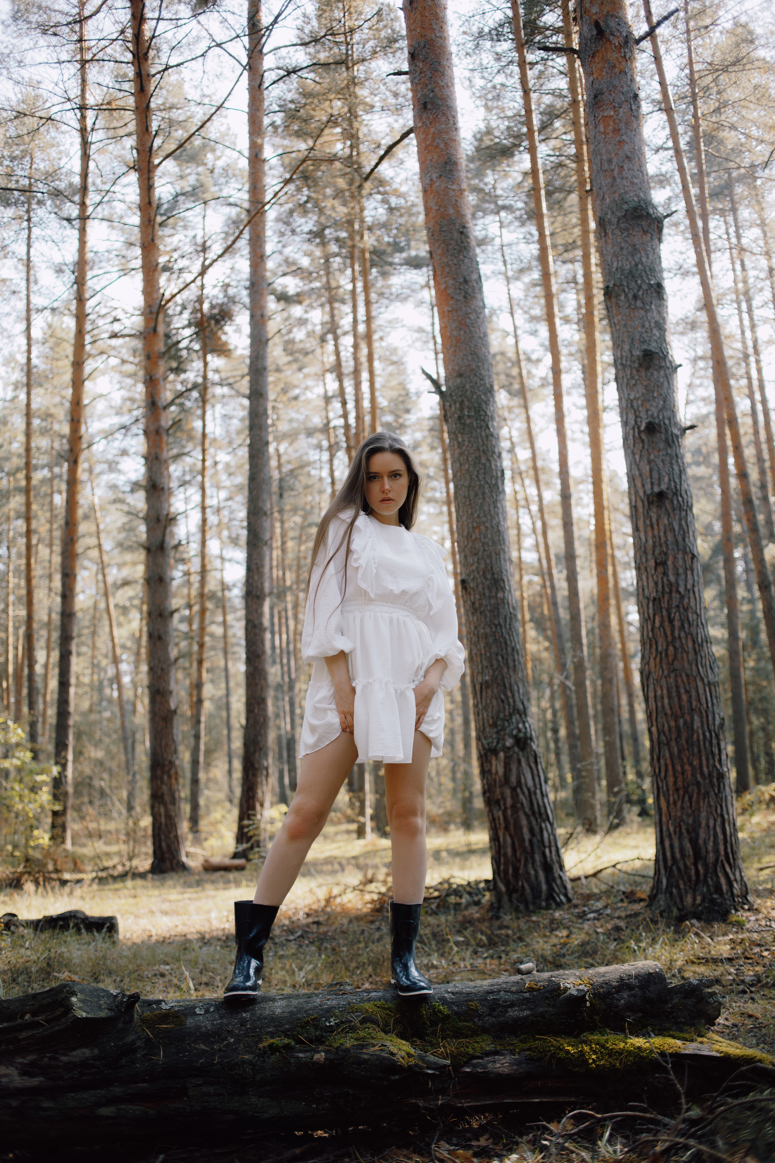 Фотосессия для девушки осенью. Портретный фотограф Антон Зуев в Нижнем Новгороде