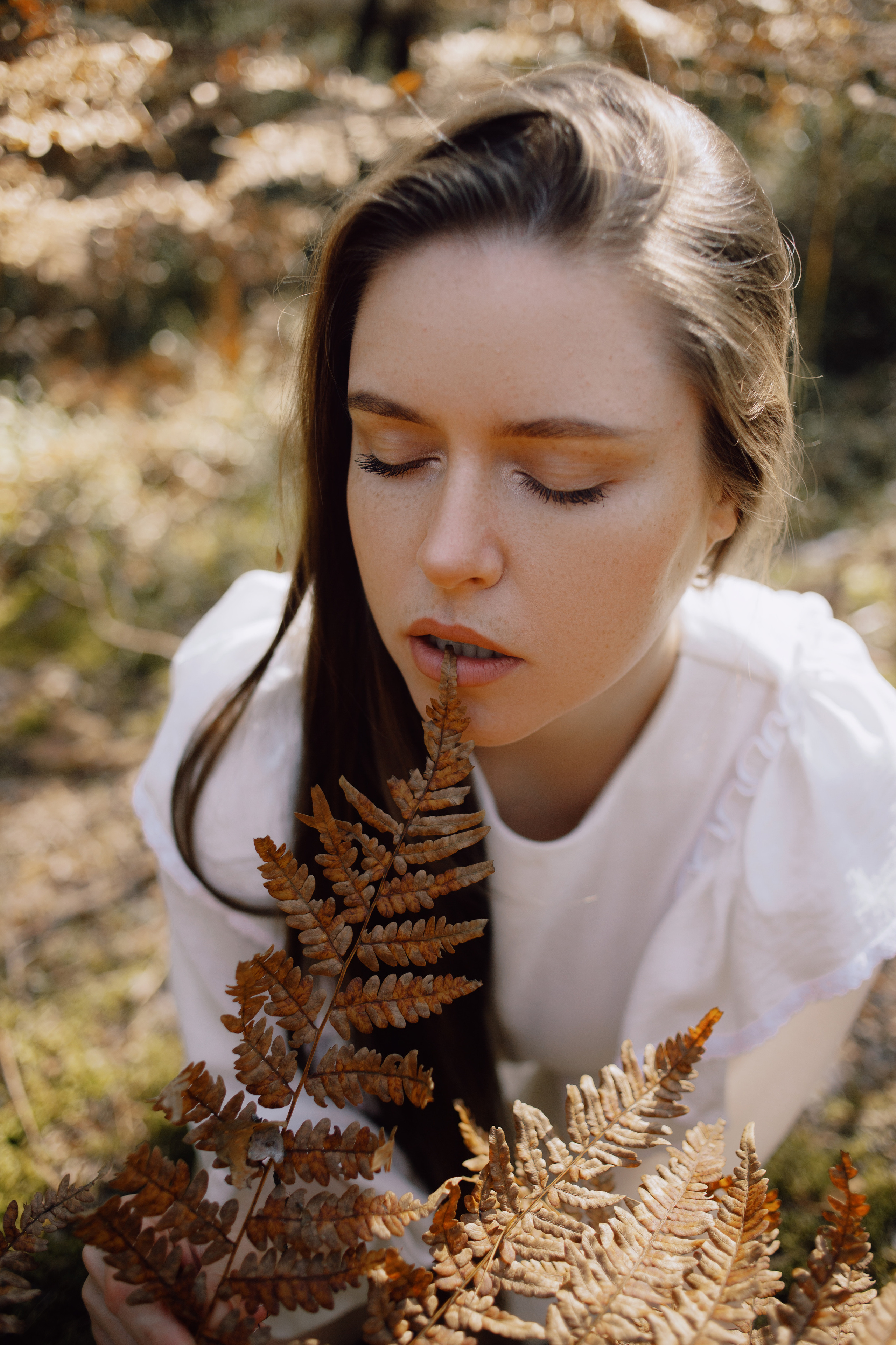 Фотосессия для девушки осенью. Портретный фотограф Антон Зуев в Нижнем Новгороде
