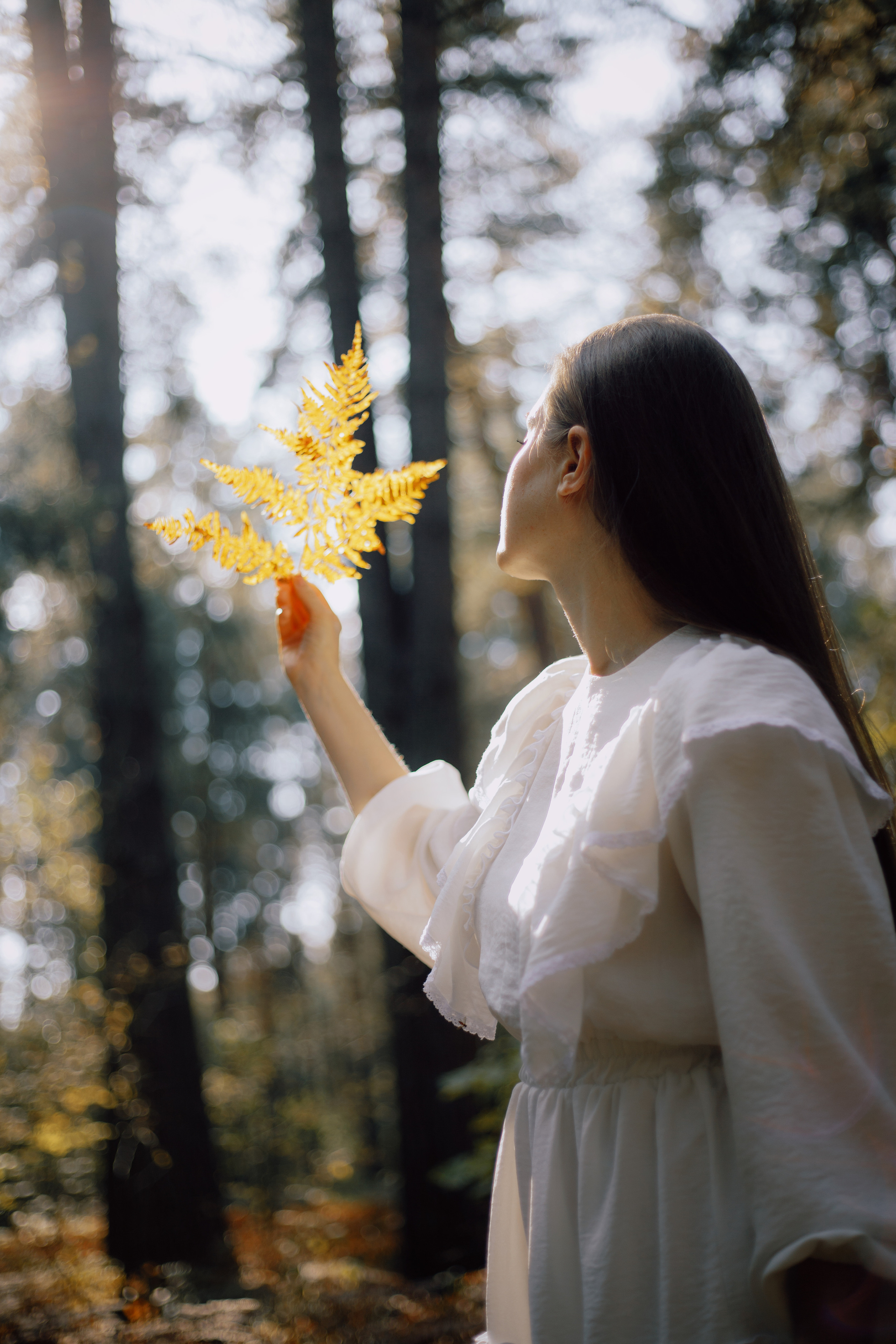 Фотосессия для девушки осенью. Портретный фотограф Антон Зуев в Нижнем Новгороде