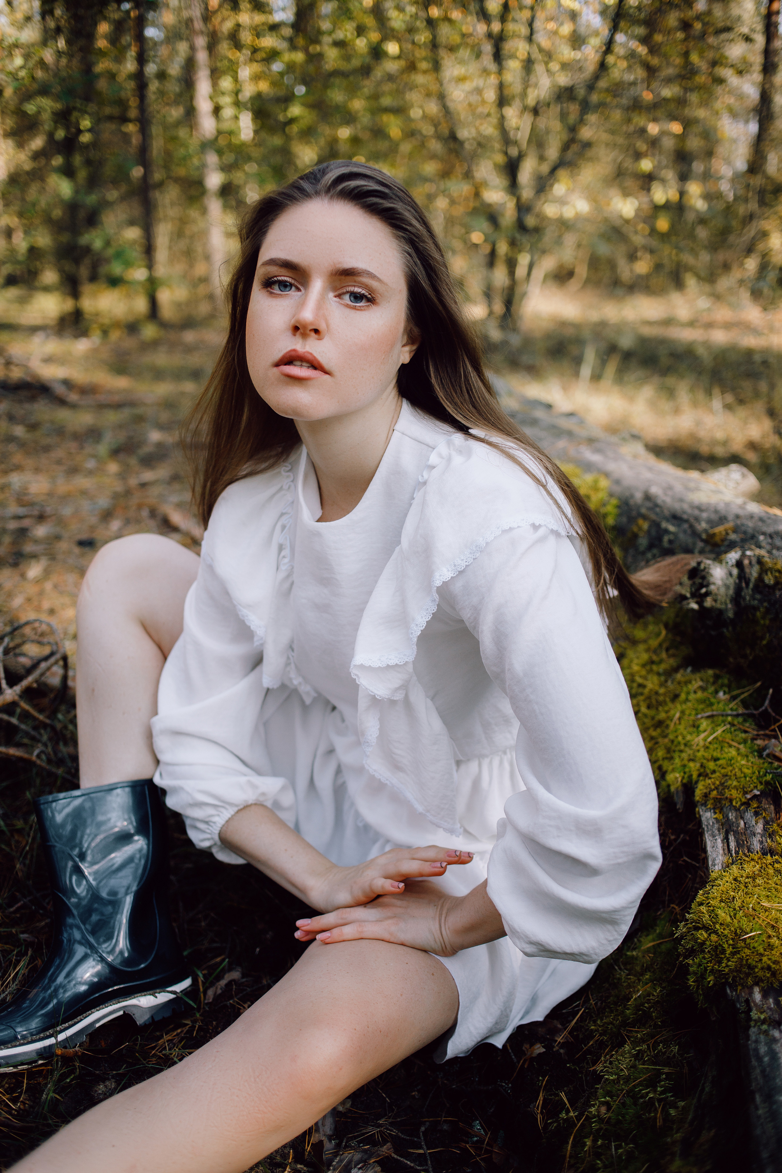 Фотосессия для девушки осенью. Портретный фотограф Антон Зуев в Нижнем Новгороде