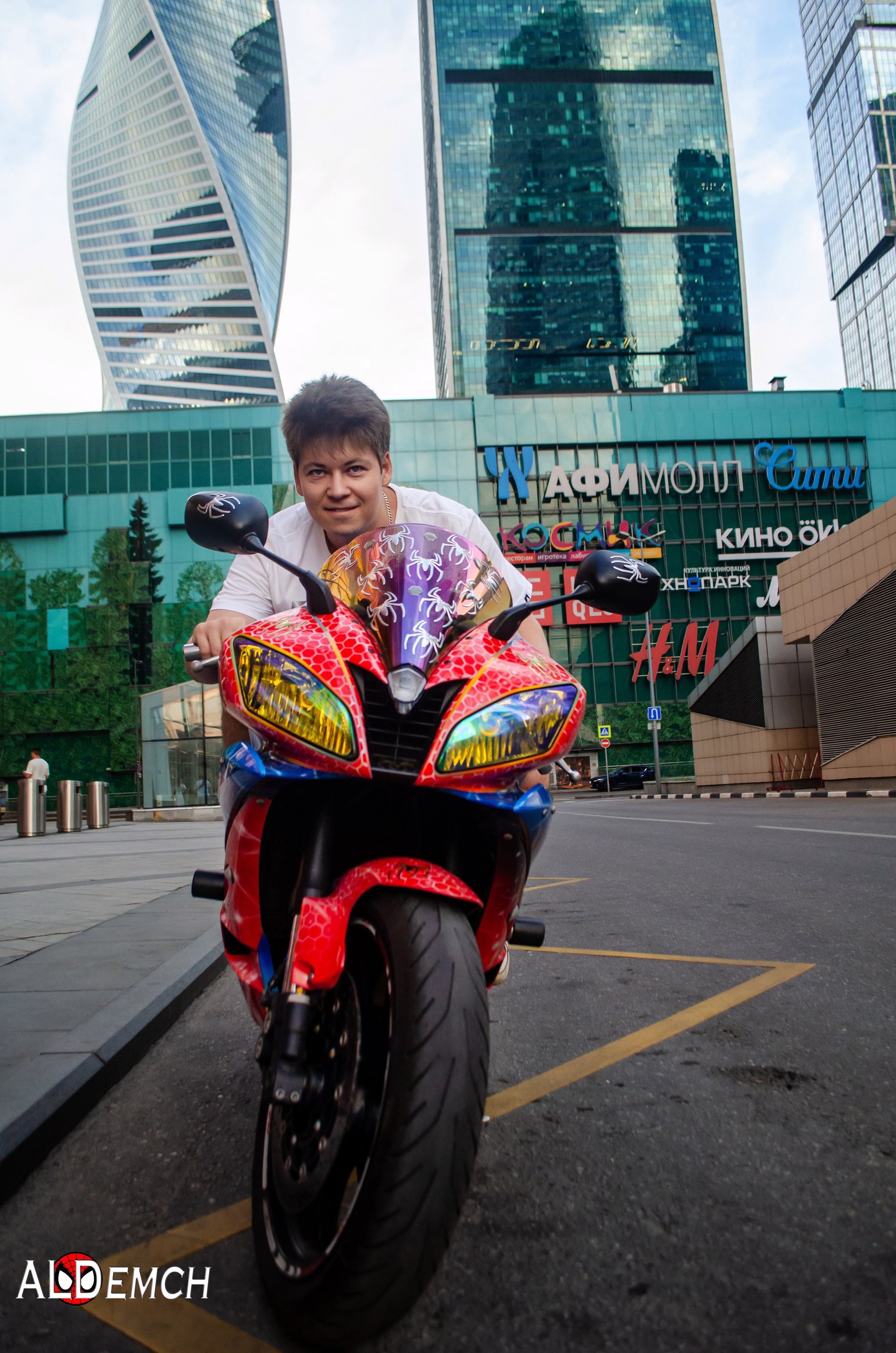 Фотосессия на Дне рождения Человека-Паука в Москве