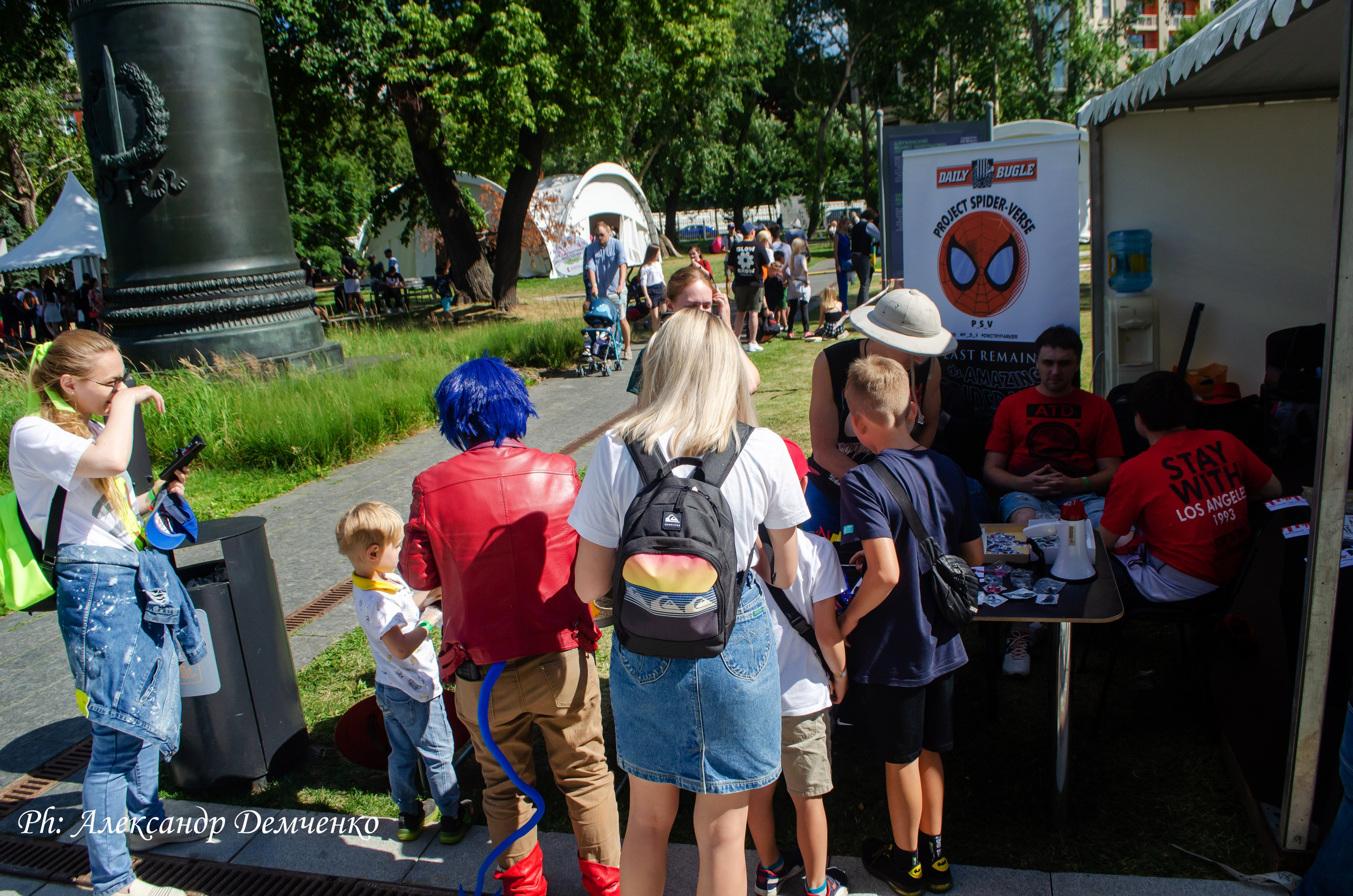 Фотосессия на фестивале Geek Picnic в Музеон парке, Москва