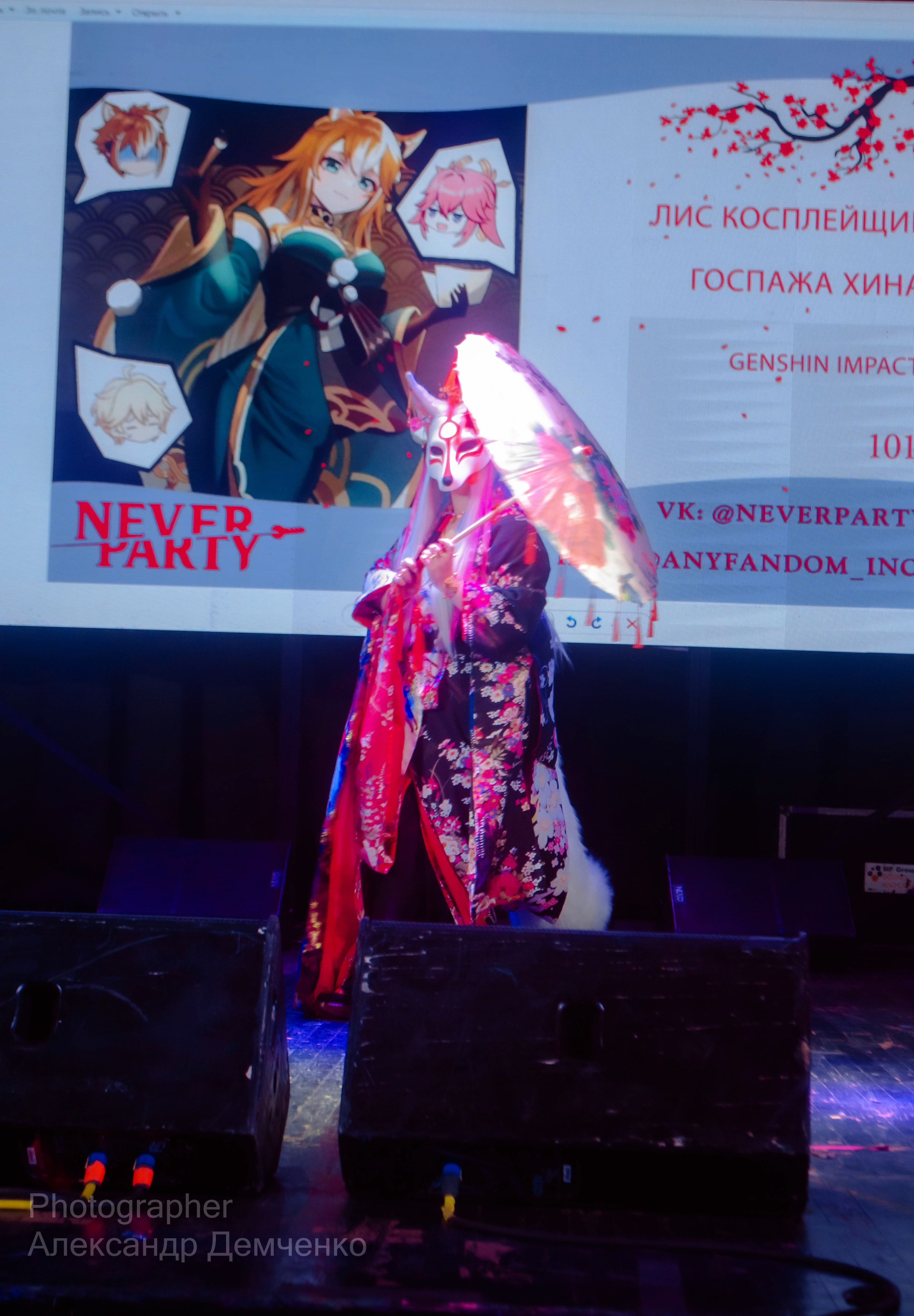 Фотосессия на фестивале косплея Never Party 3.0 в Москва