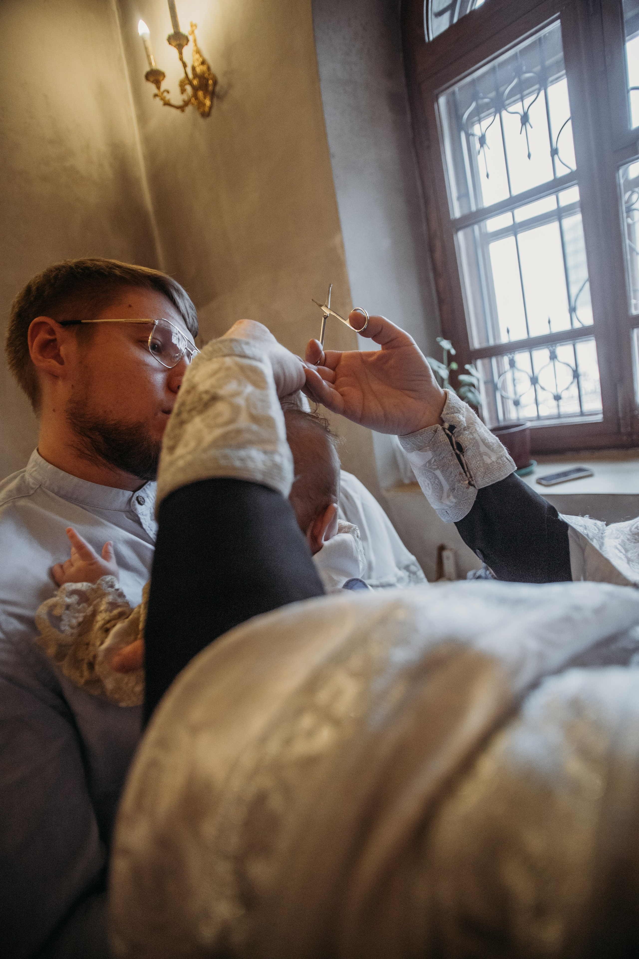 Крещение Аглаи. Венера Гайн. Репортажный фотограф  Тюмень. Обучение фотографии с 0