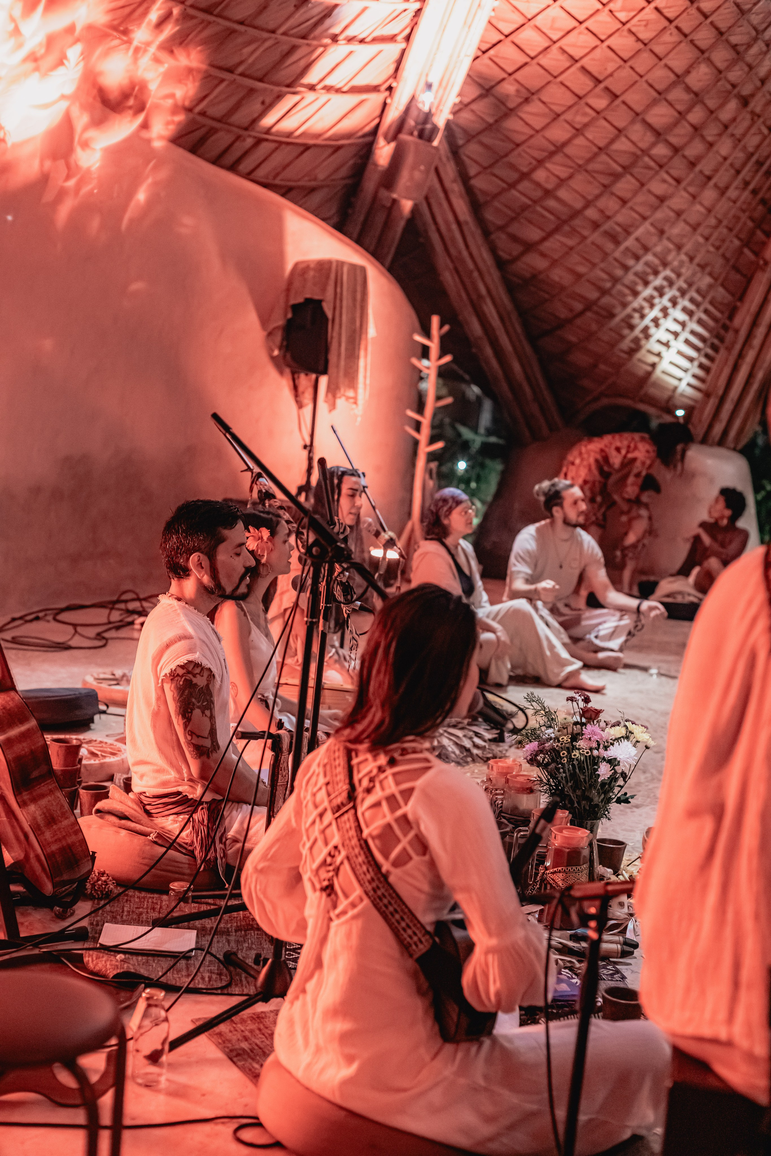 Cacao ceremony Full moon jan w Juan. Mariam Bagdasaryan