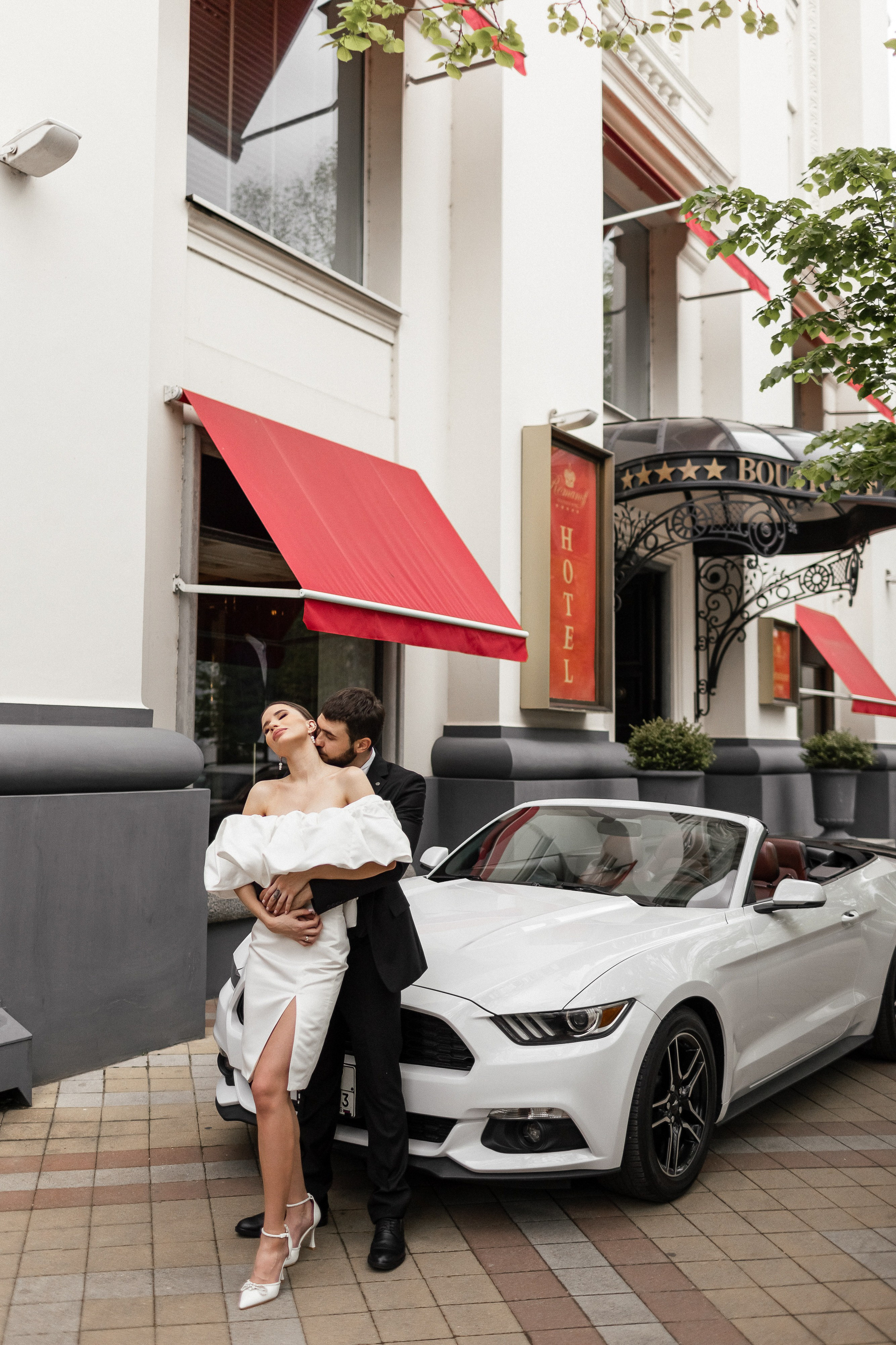 Съёмка с кабриолетом. Арина Тамочкина. Фотограф Краснодарю