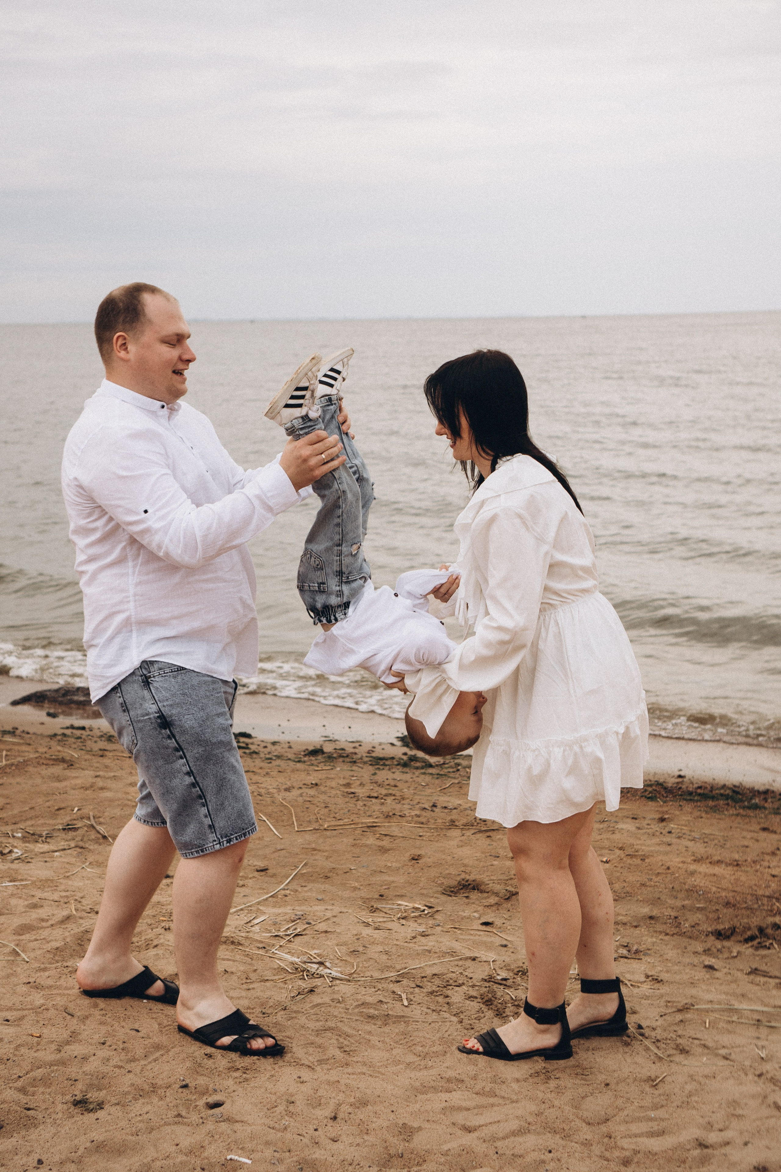 Семейная история на берегу залива. Профессиональный фотограф, Санкт-Петербург — Виктория Богомолова