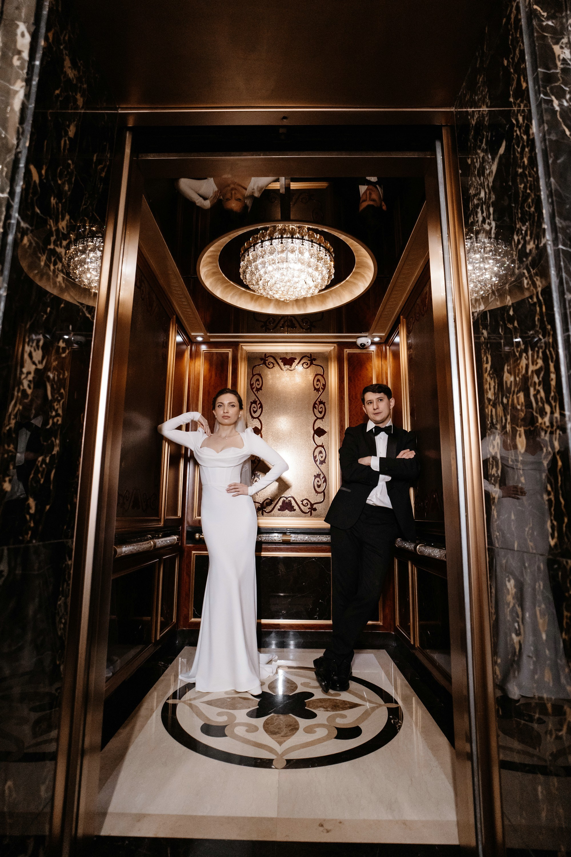 Фотосессия свадьбы в Lotte Plaza. Свадебный и семейный фотограф в Москве Светлана Зоткина