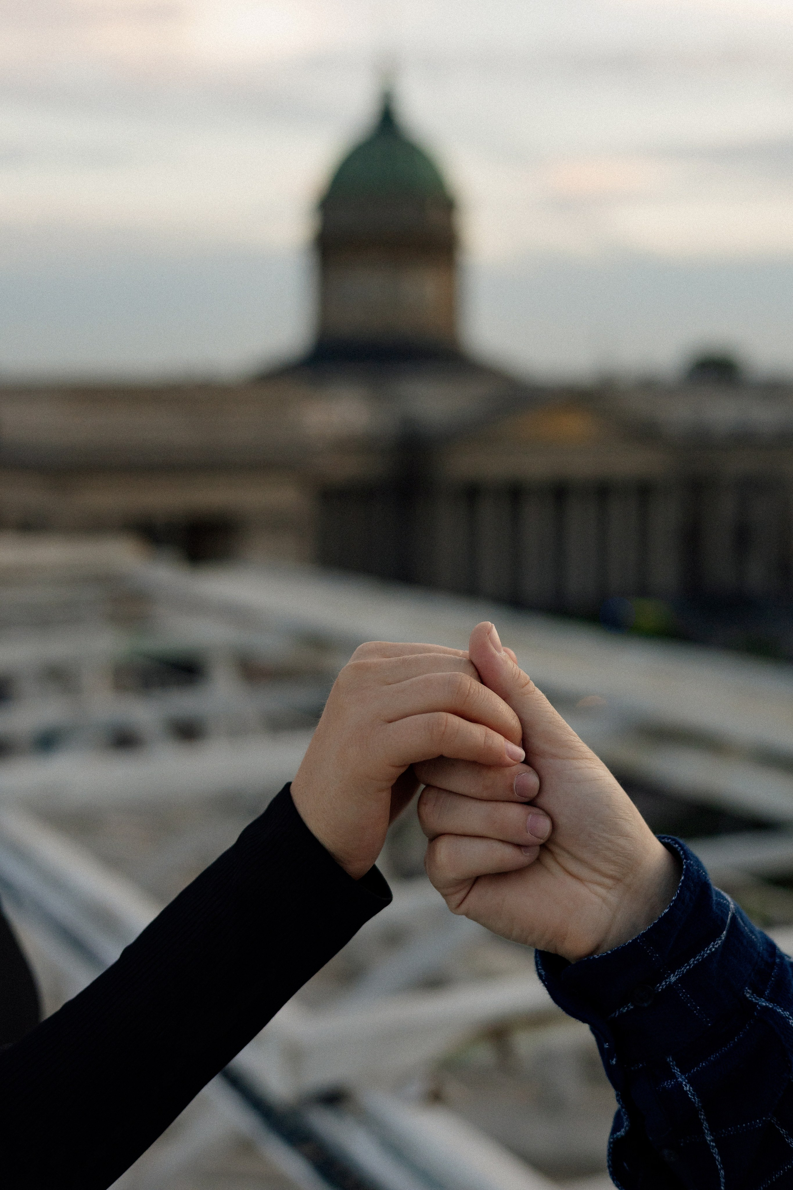 Романтика питерских крыш. Свадебный фотограф в Санкт-Петербурге Ксения Кобышева