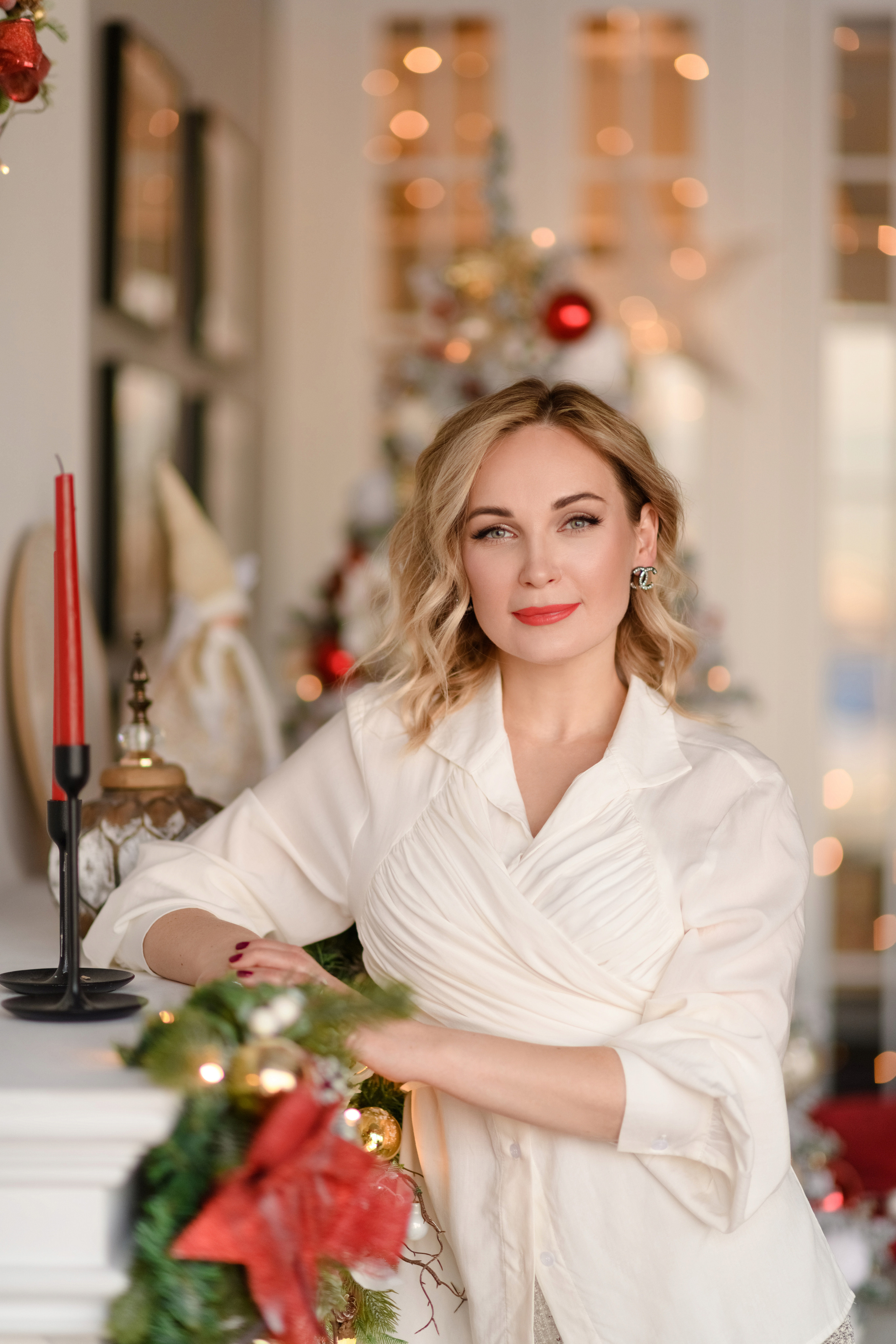 Новогодняя семейная фотоистория Елены и Антона. Свадебный и семейный фотограф в Санкт-Петербурге Олеся Еремеева