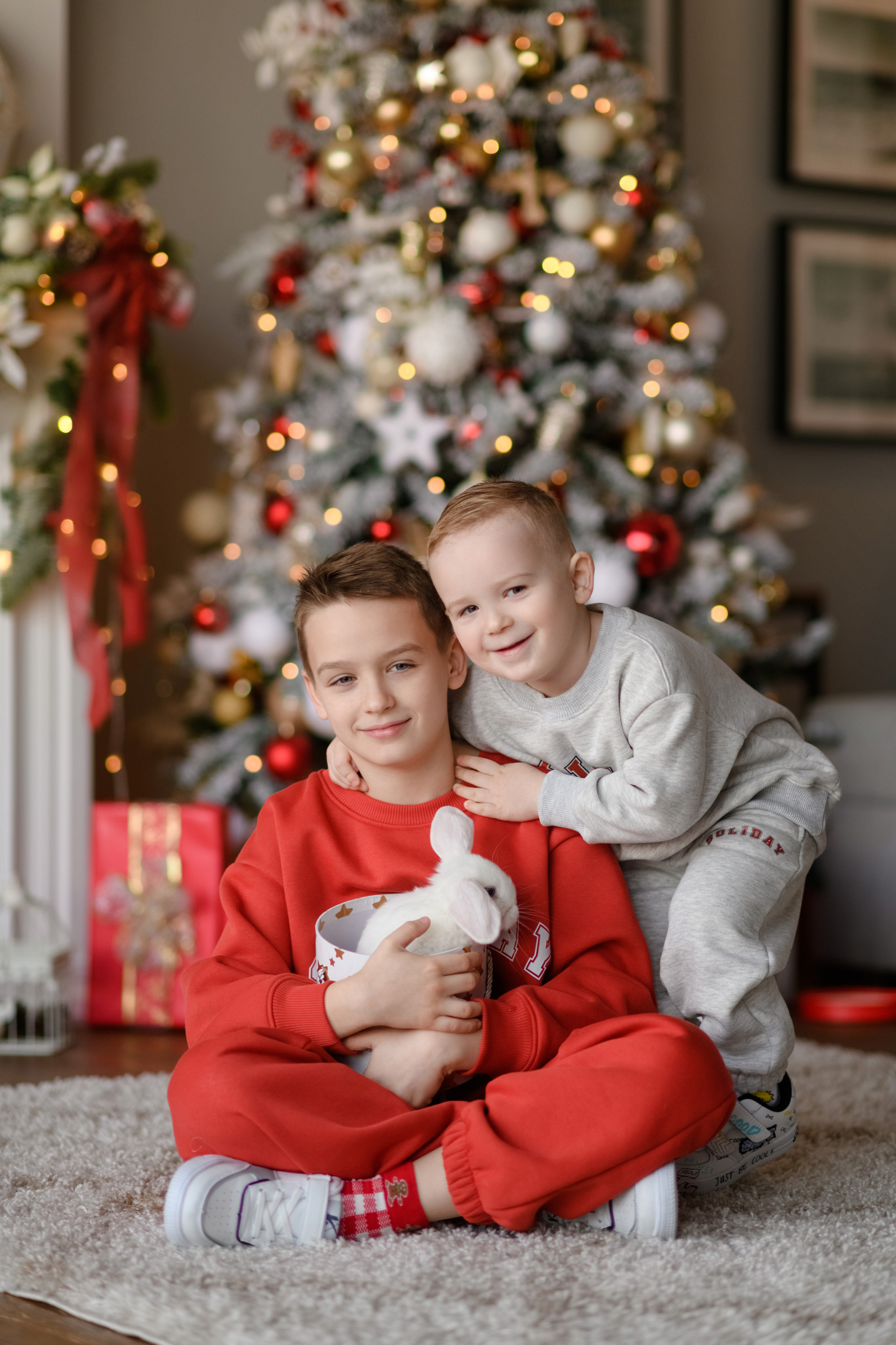 Новогодняя семейная фотоистория Елены и Антона. Свадебный и семейный фотограф в Санкт-Петербурге Олеся Еремеева