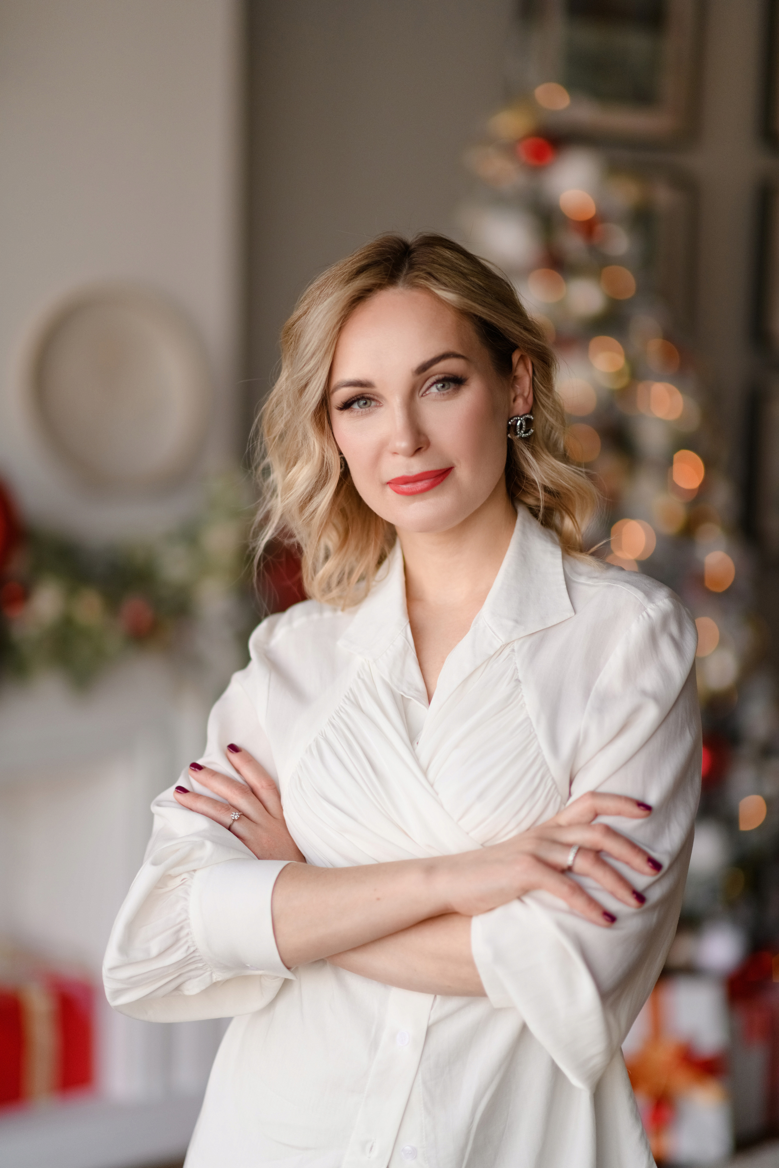 Новогодняя семейная фотоистория Елены и Антона. Свадебный и семейный фотограф в Санкт-Петербурге Олеся Еремеева