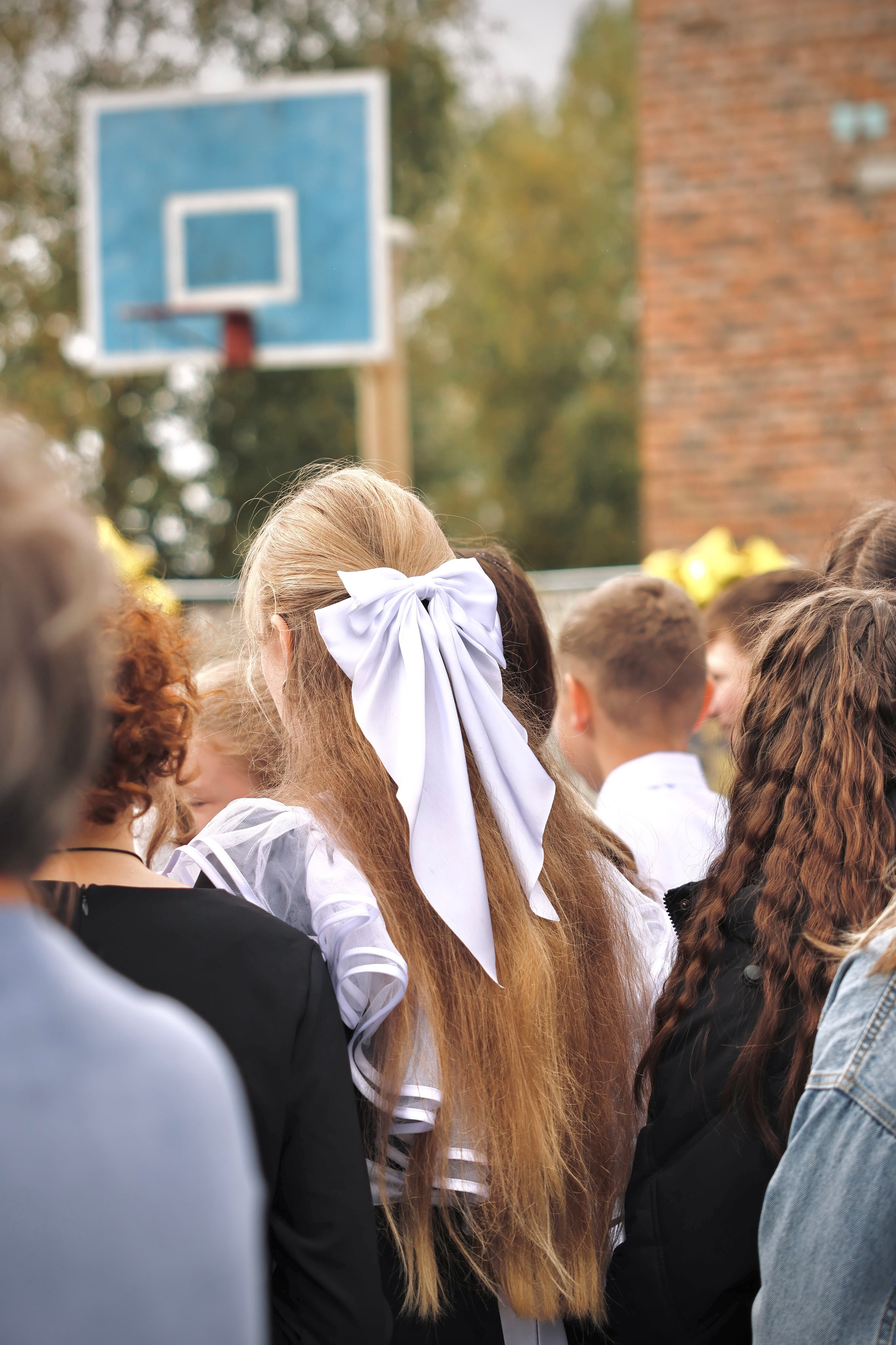 1 сентября. Родная школа. Фотограф портретист в Санкт Петербурге Дроздова Алла