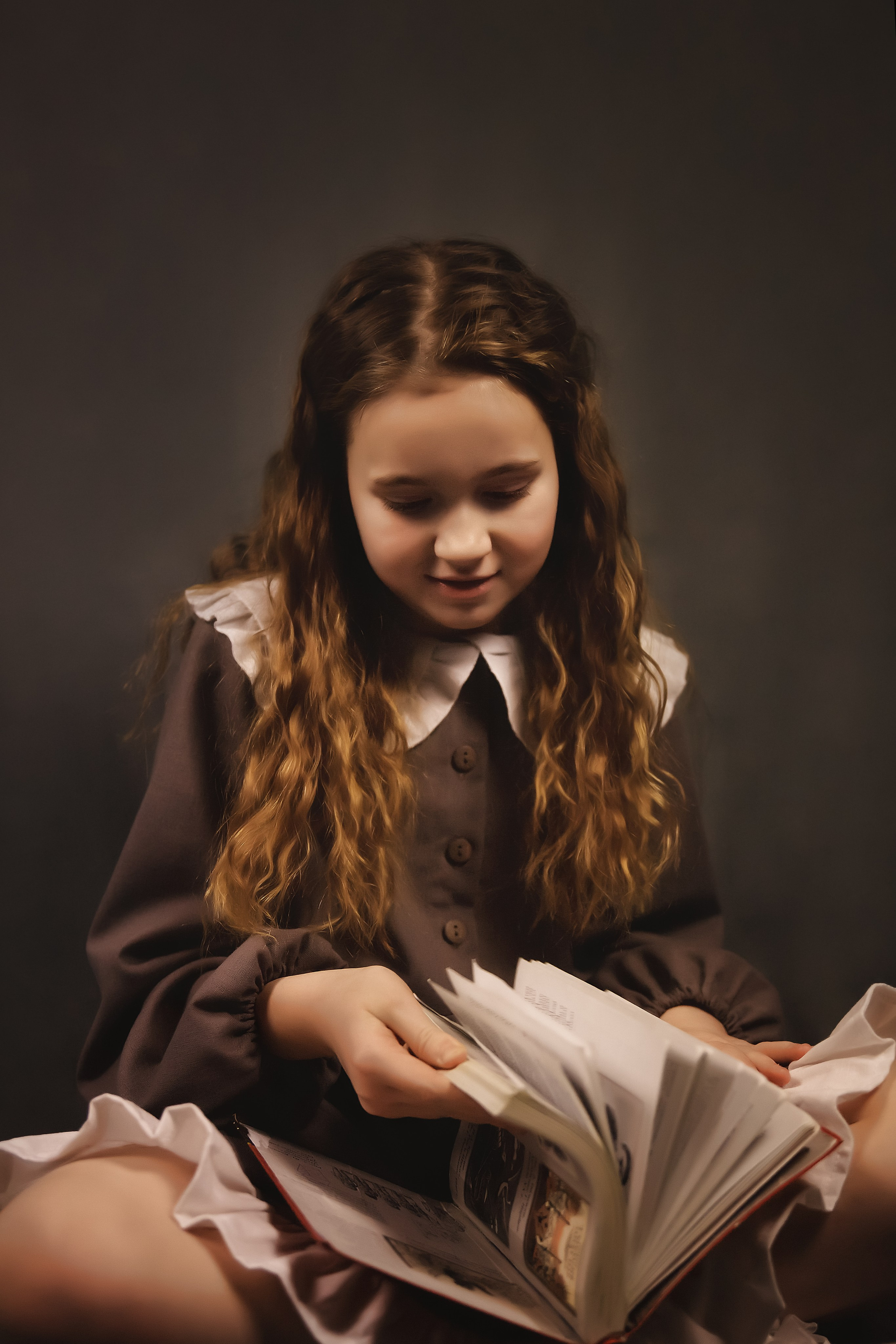 Фотоистория «Девочка и гном». Детский, семейный и свадебный фотограф Воронежской области