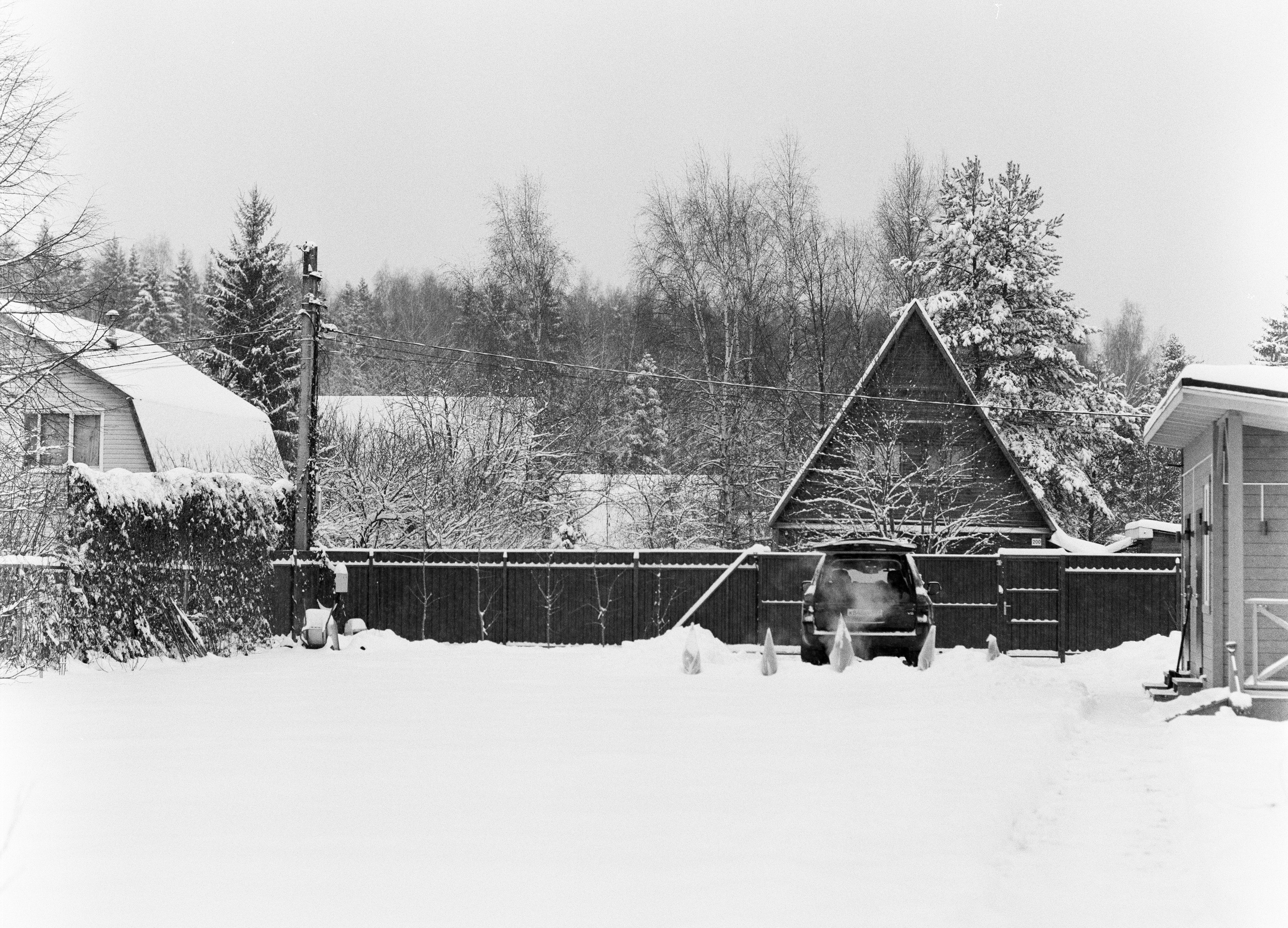 Mamiya 645 PRO объектив SMC Pentax 67 105 mm f2.4 / Kodak Tri-X 400