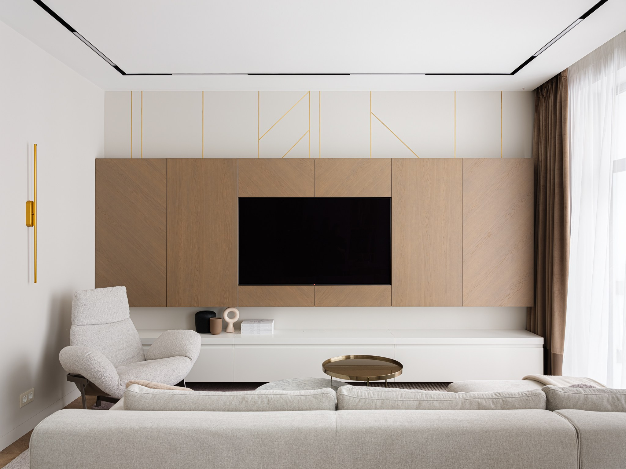 Квартира: дизайн Екатерина Митрошина, Анна Петайкина, съемка для Трио-интерьер. Фотограф Василий Буланов