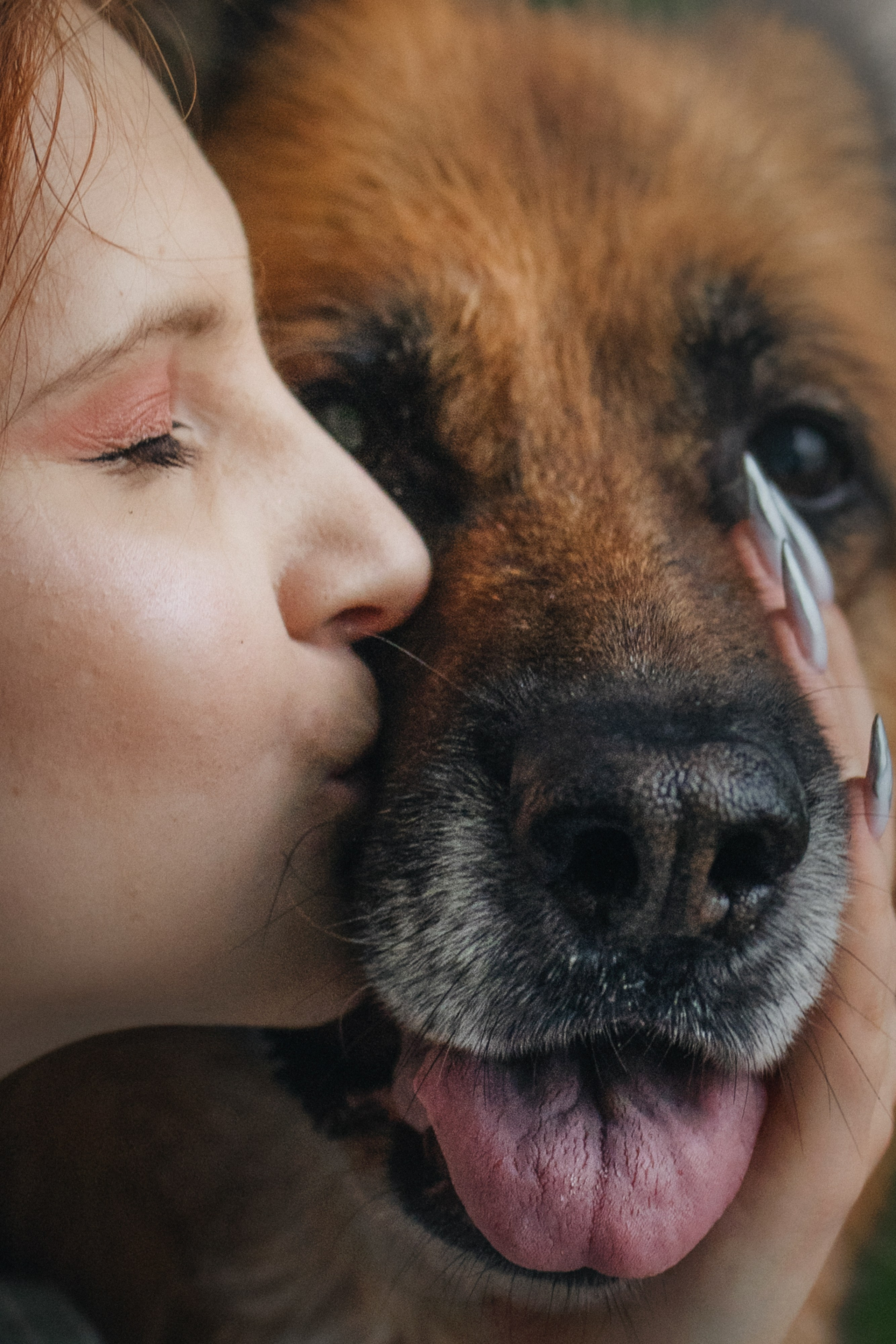 Вика и Фрея. Фотограф анималист в Москве и Санкт-Петербурге Свиридова Анна