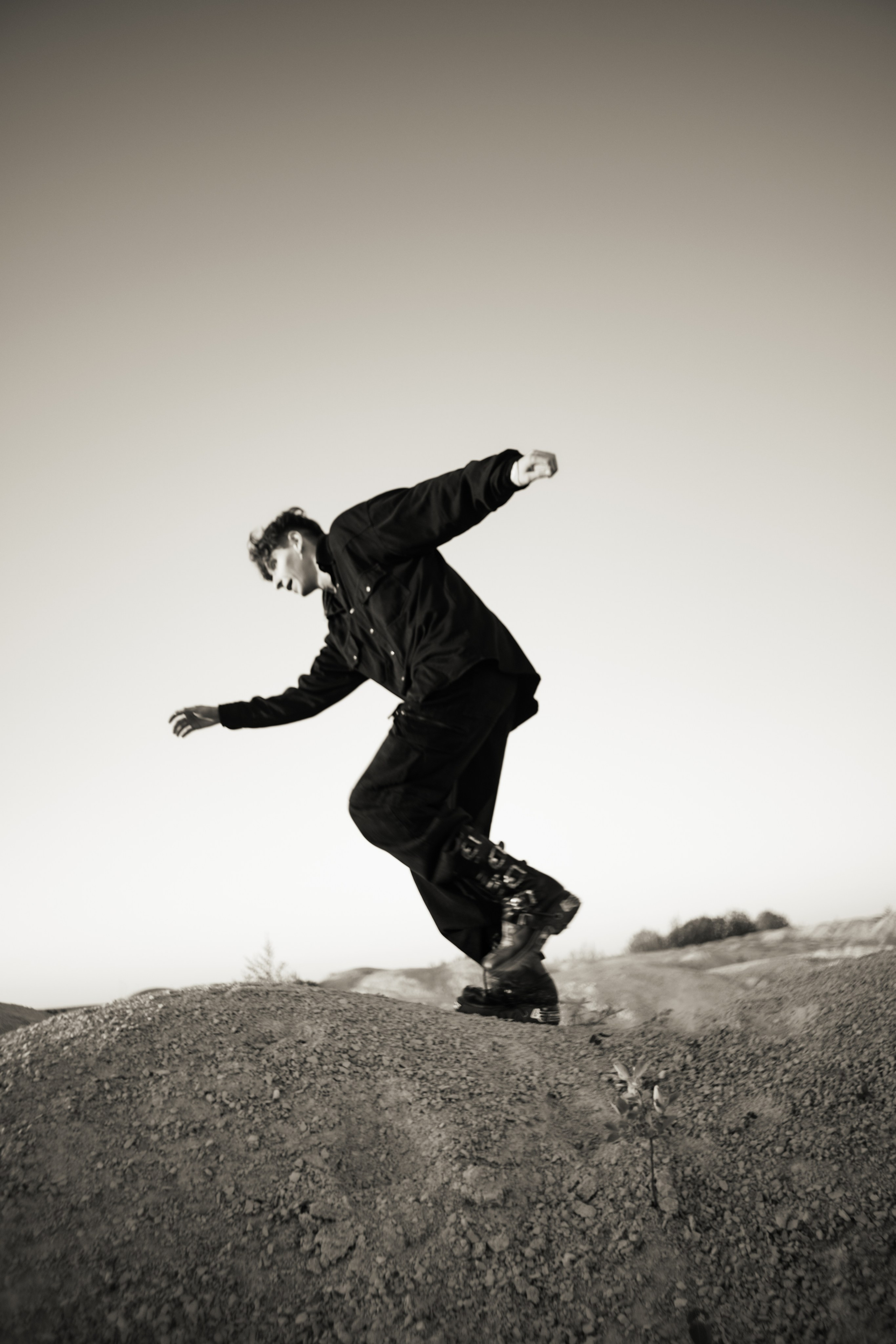 Дима. Рассвет на Борницком карьере. Lickord