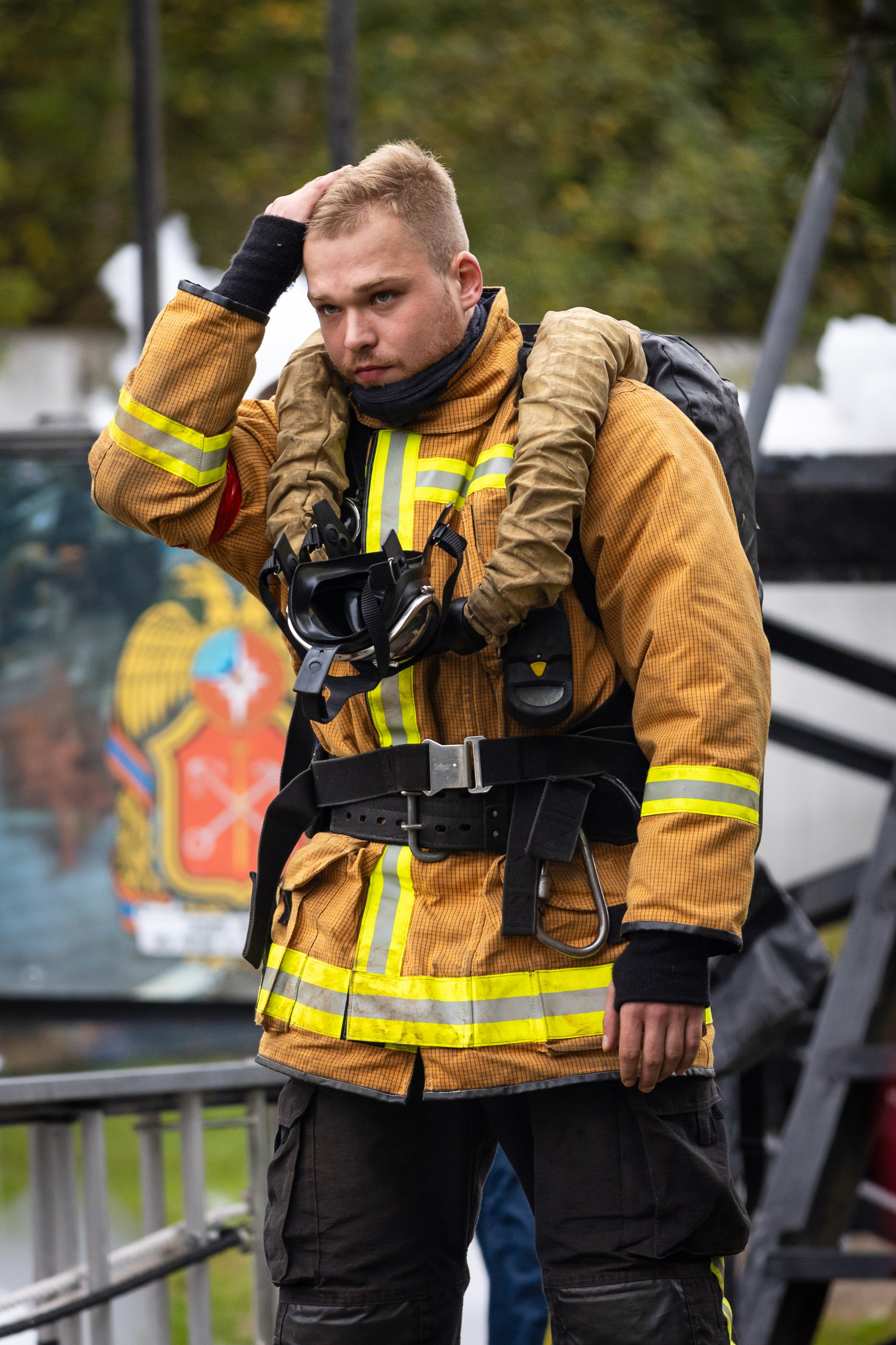 Финал международных соревнований среди пожар но-спасательных подразделений. Фотограф в Санкт-Петербурге