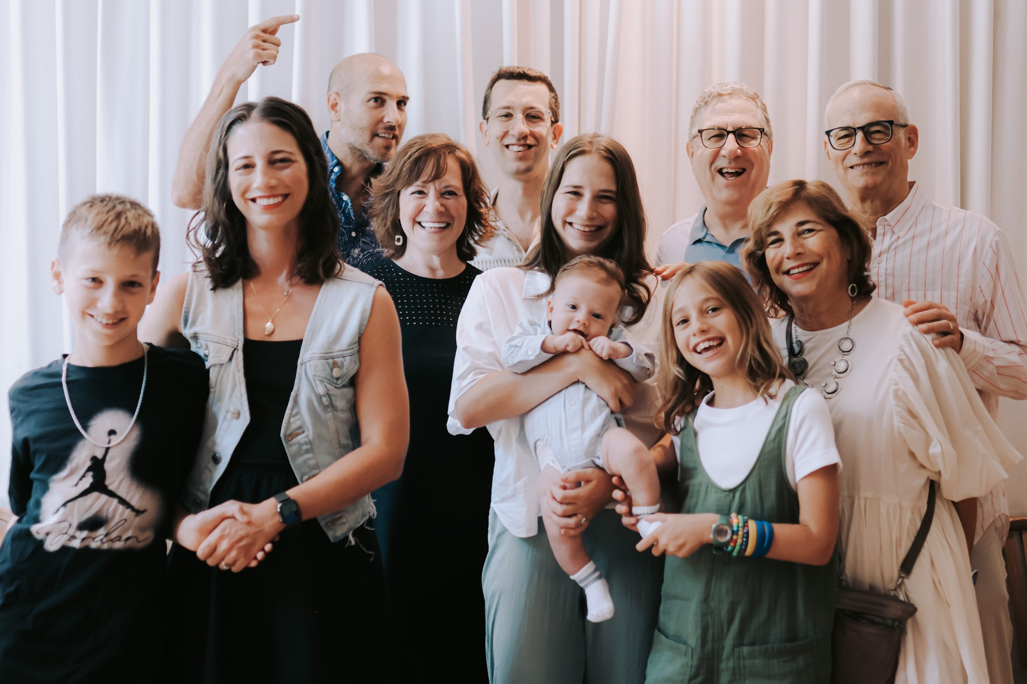Baby celebration, September 2025. Photographer in Israel Alice Milchin