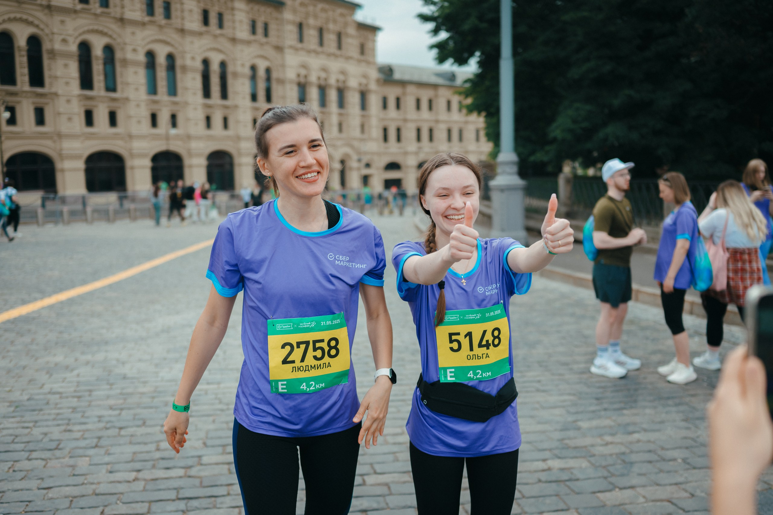 Фотосъёмка участников марафона в Москве. Komonev