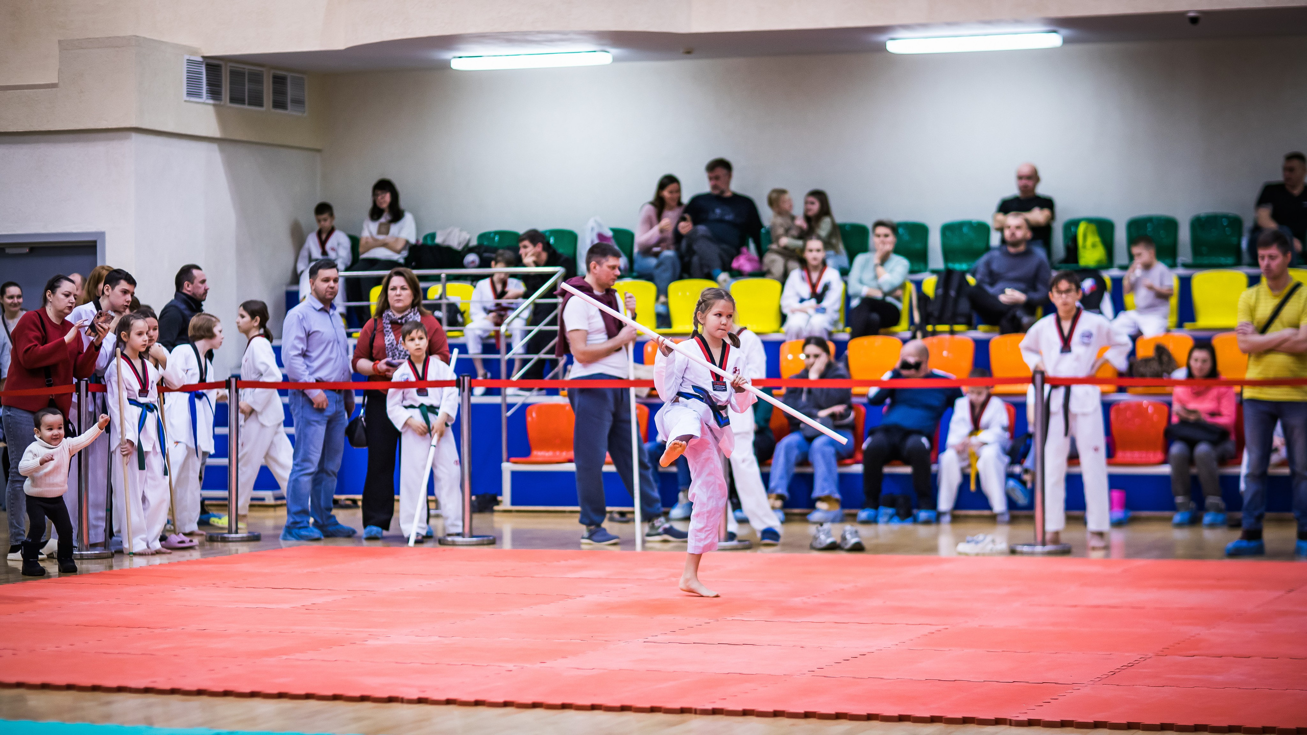 Турнир Федерации детского тхэквондо России по дисциплине ПХУМСЭ. Спортивный фотограф Максим Серегин